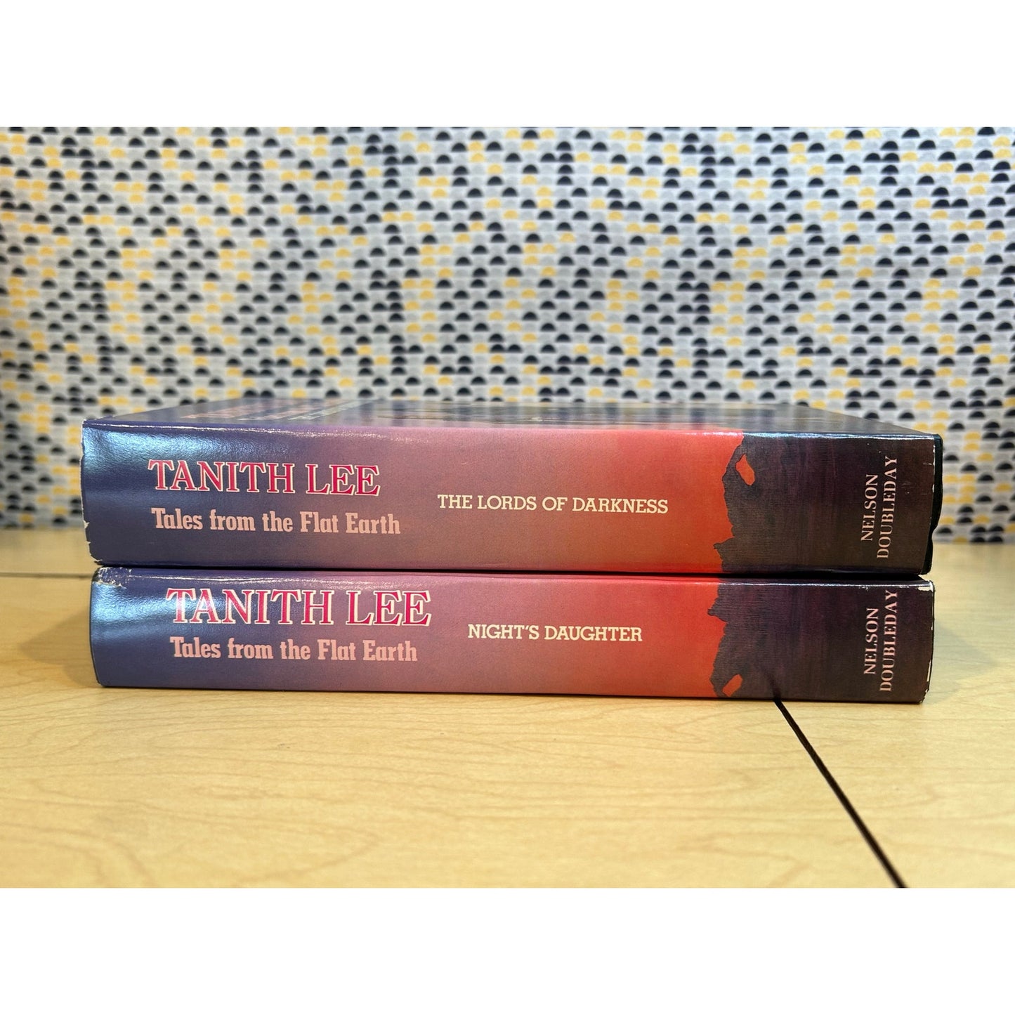 Tales From the Flat Earth - 2 book Set - Tanith Lee - Hardcovers - Club Editions