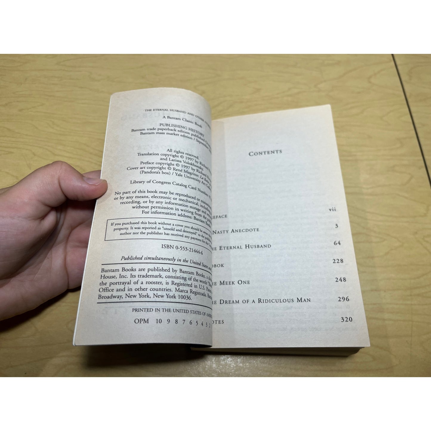 The Eternal Husband - Fyodor Dostoevsky - Bantam Books - Paperback