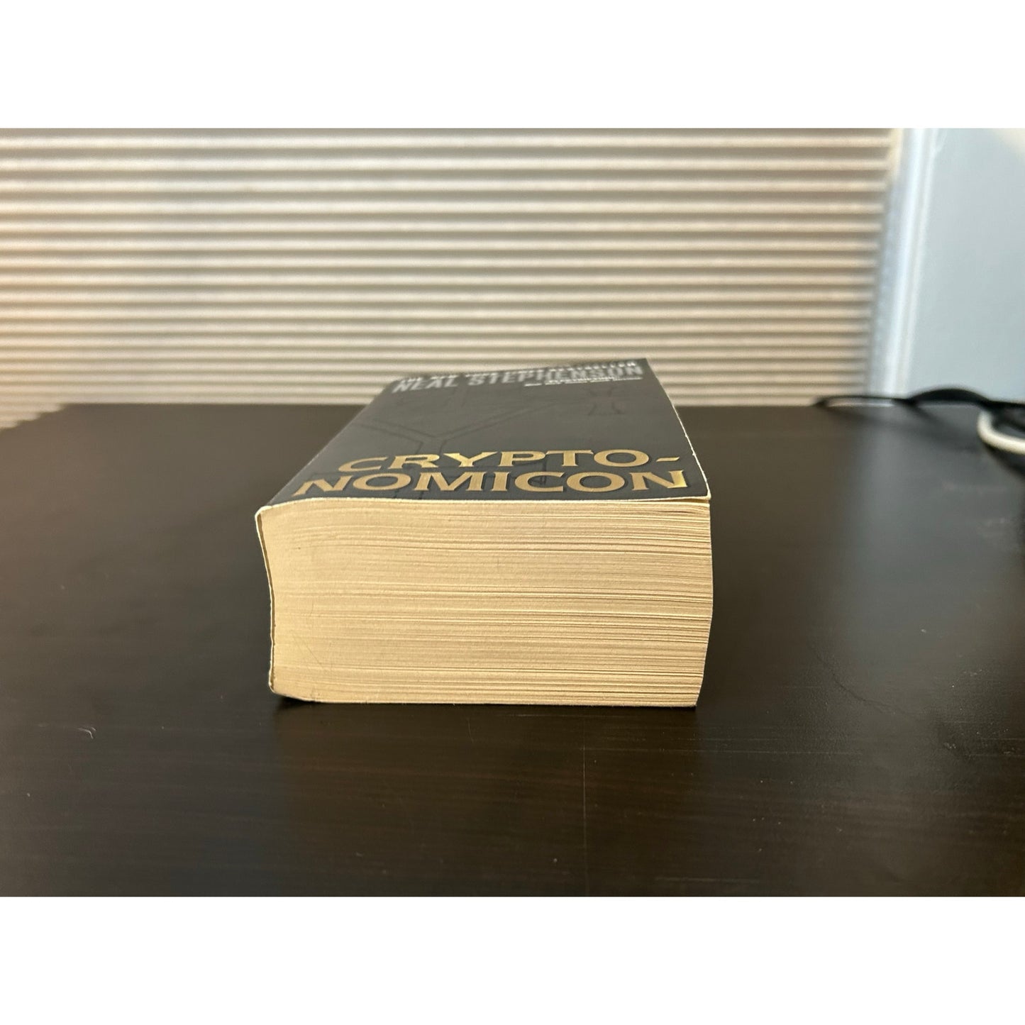 Cryptonomicon - Neal Stephenson - Vintage Paperback Book - Avon Edition