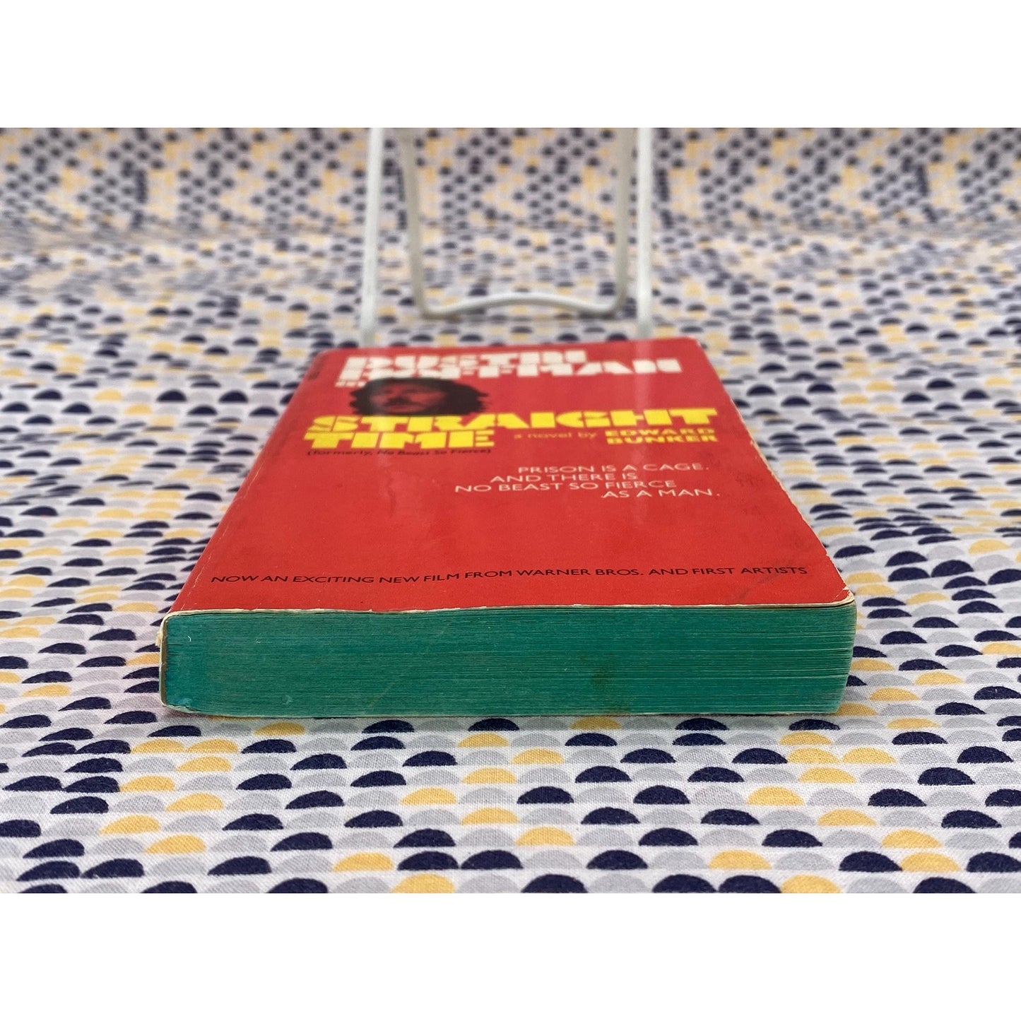 Straight Time - Edward Bunker - Movie Tie In - Dustin Hoffman - Vintage Paperback Book - Dell Edition