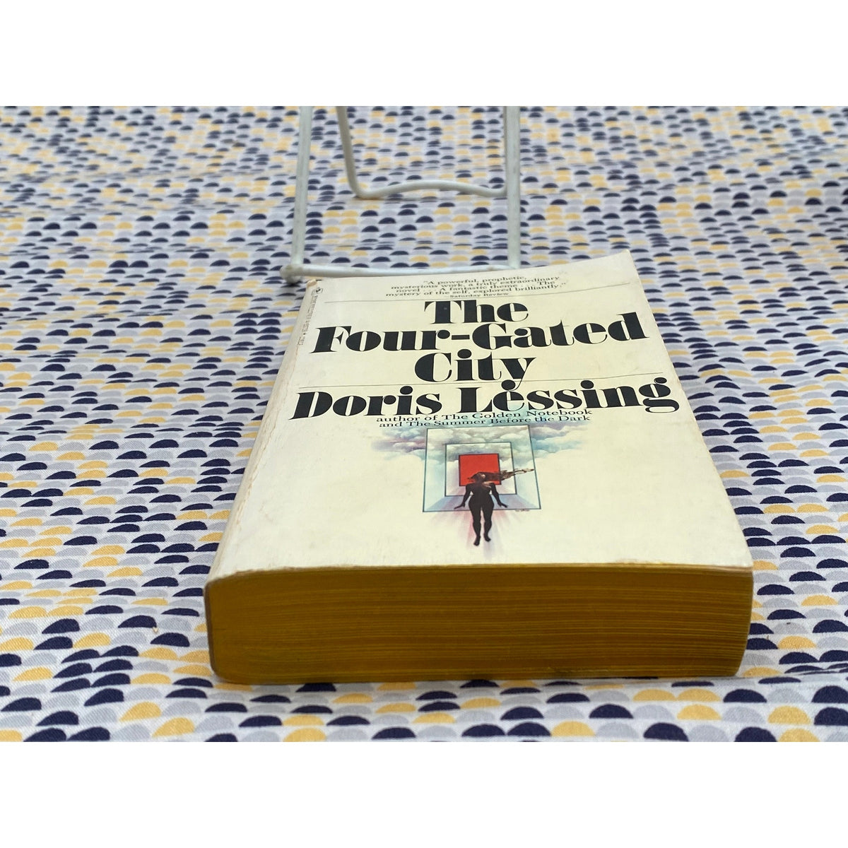 The Four-Gated City - Doris Lessing - Vintage Paperback Book - Bantam Edition