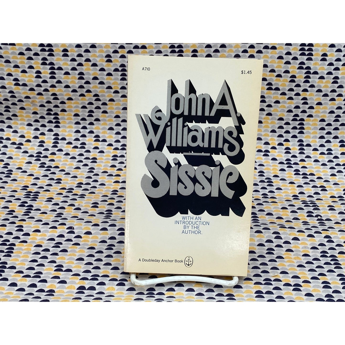 Sissie - John A. Williams - Vintage Paperback Book - Doubleday Anchor Edition