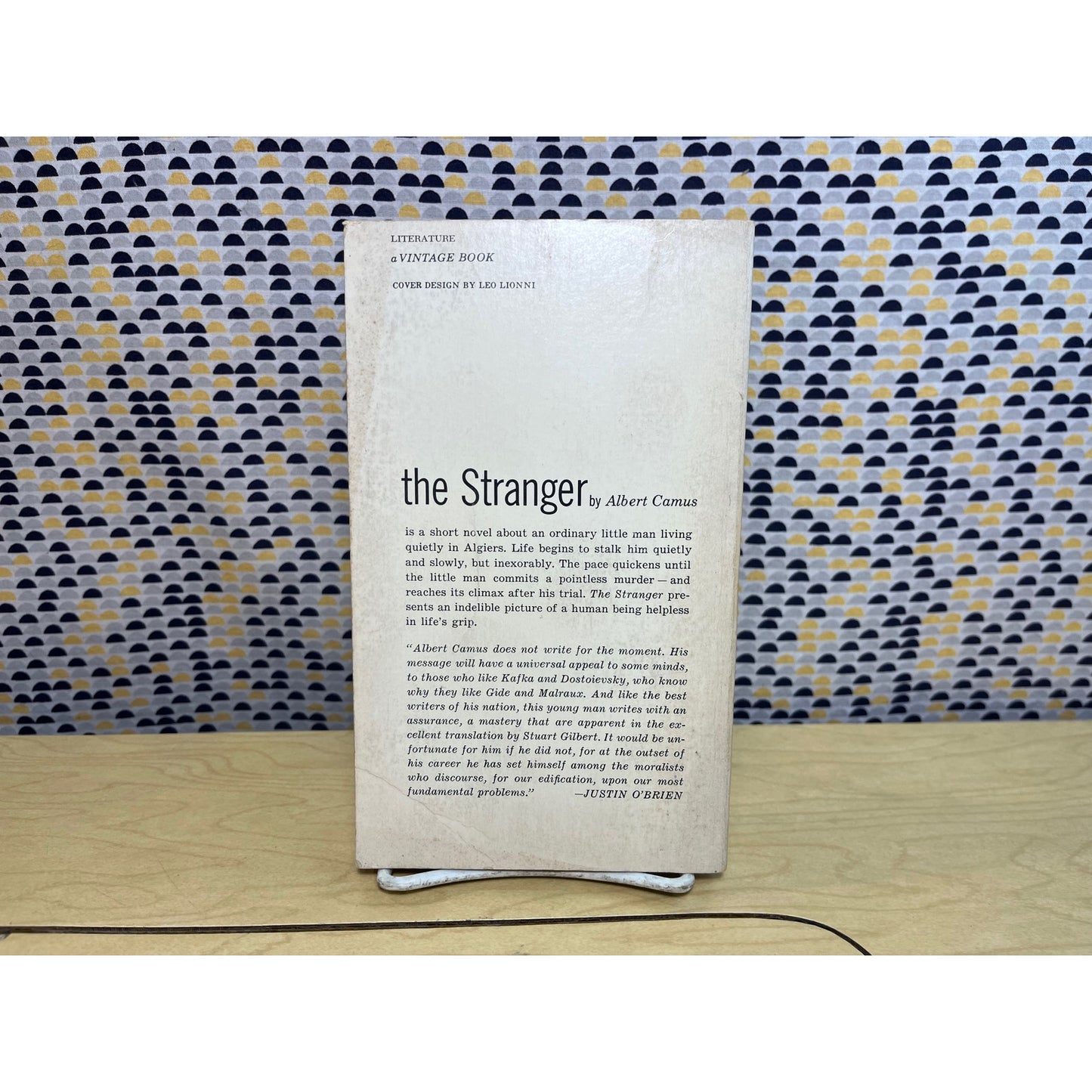 The Stranger - Albert Camus - Vintage Paperback Book