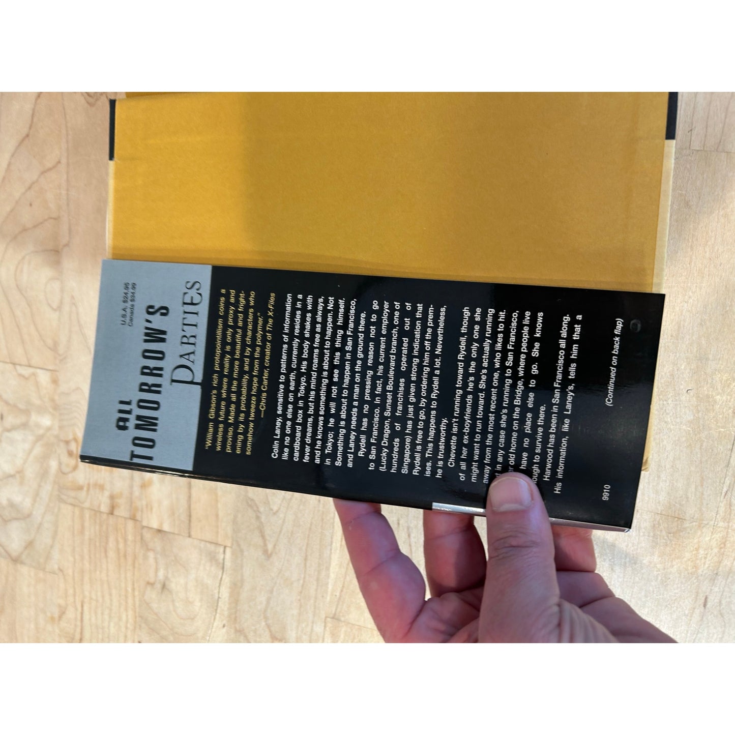 All Tomorrow's Parties - William Gibson - Hardcover - 1st Edition, 1st Print - Putnam