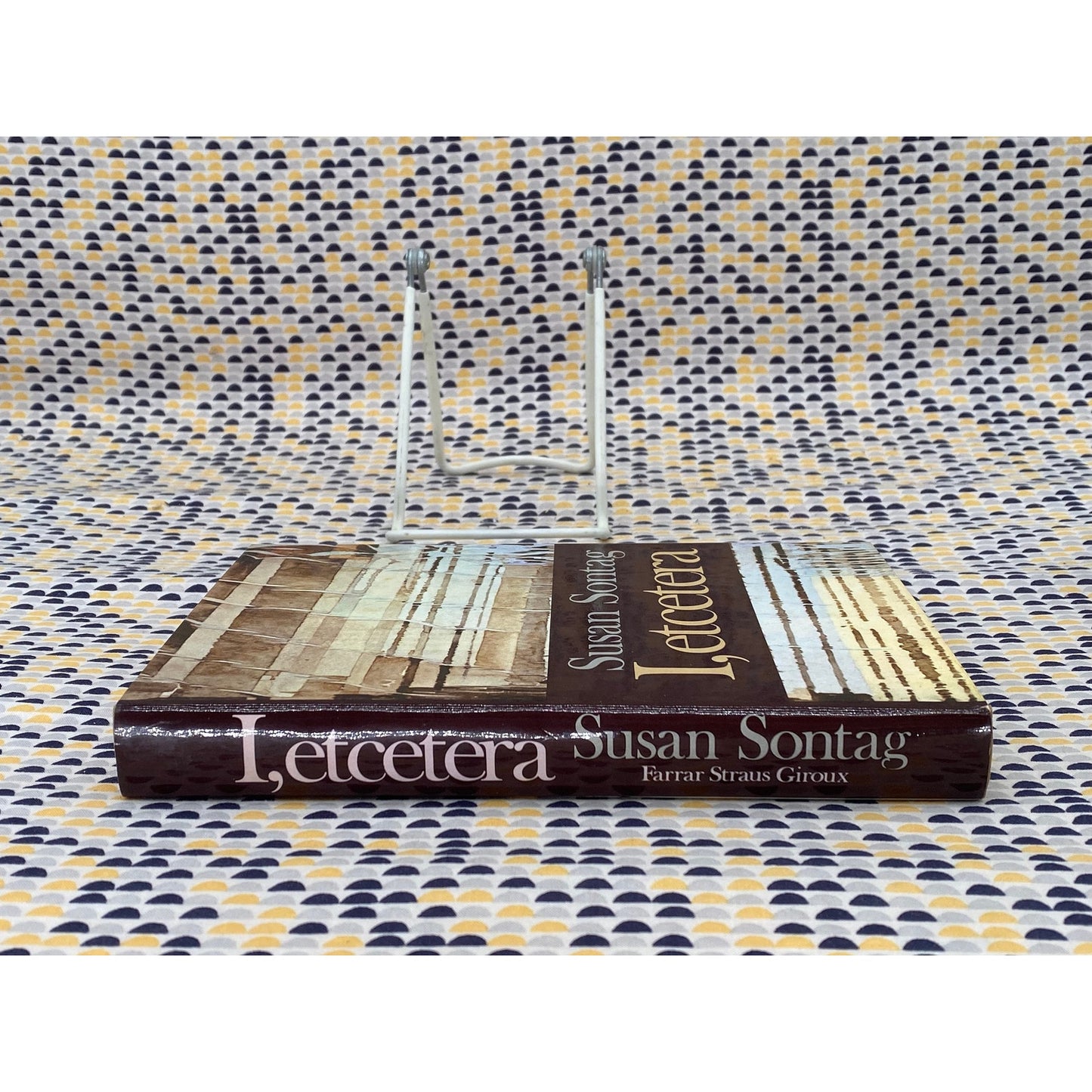 Susan Sontag - I, Etcetera - Vintage Hardcover Book - 1978 Farrar Strauss Giroux Edition