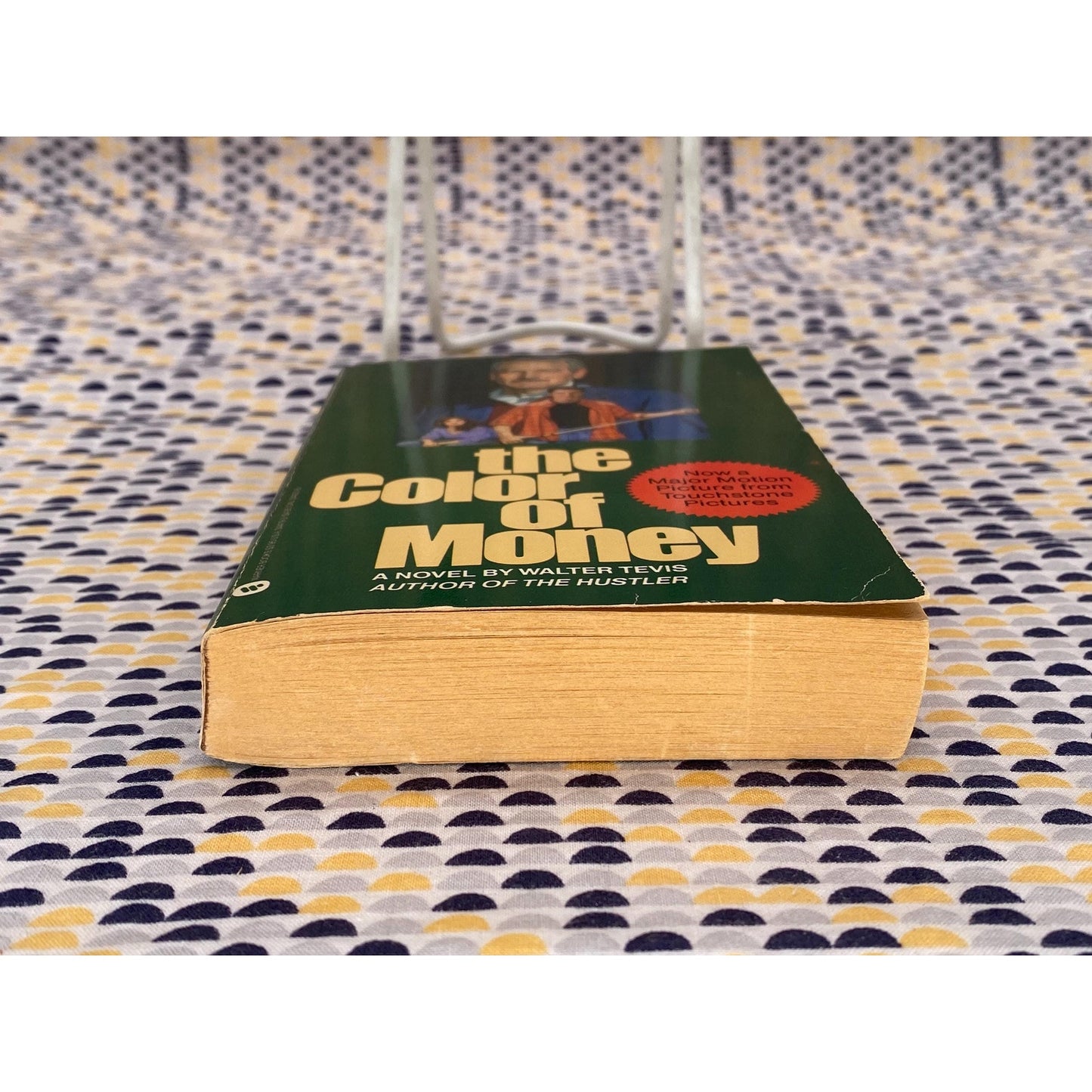 The Color of Money- Walter Tevis - Movie Tie-In - Vintage Paperback Book - Warner Books Edition