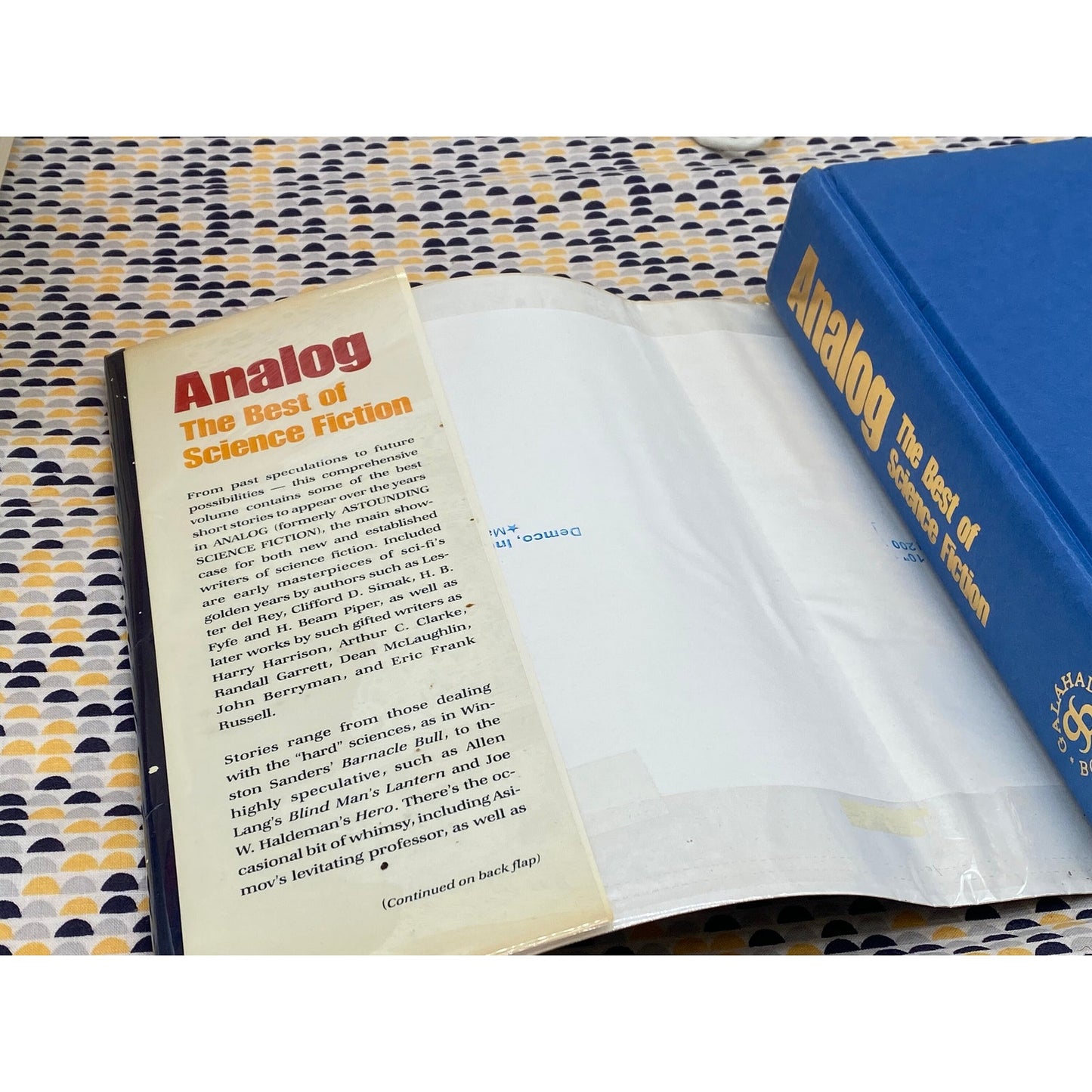 Analog - The Best of Science Fiction - Hardcover Book - Galahad Books Edition
