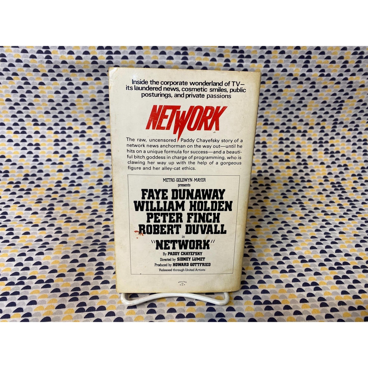 Network - Movie Novelization - Paddy Chayefsky - Paperback - Pocket Edition