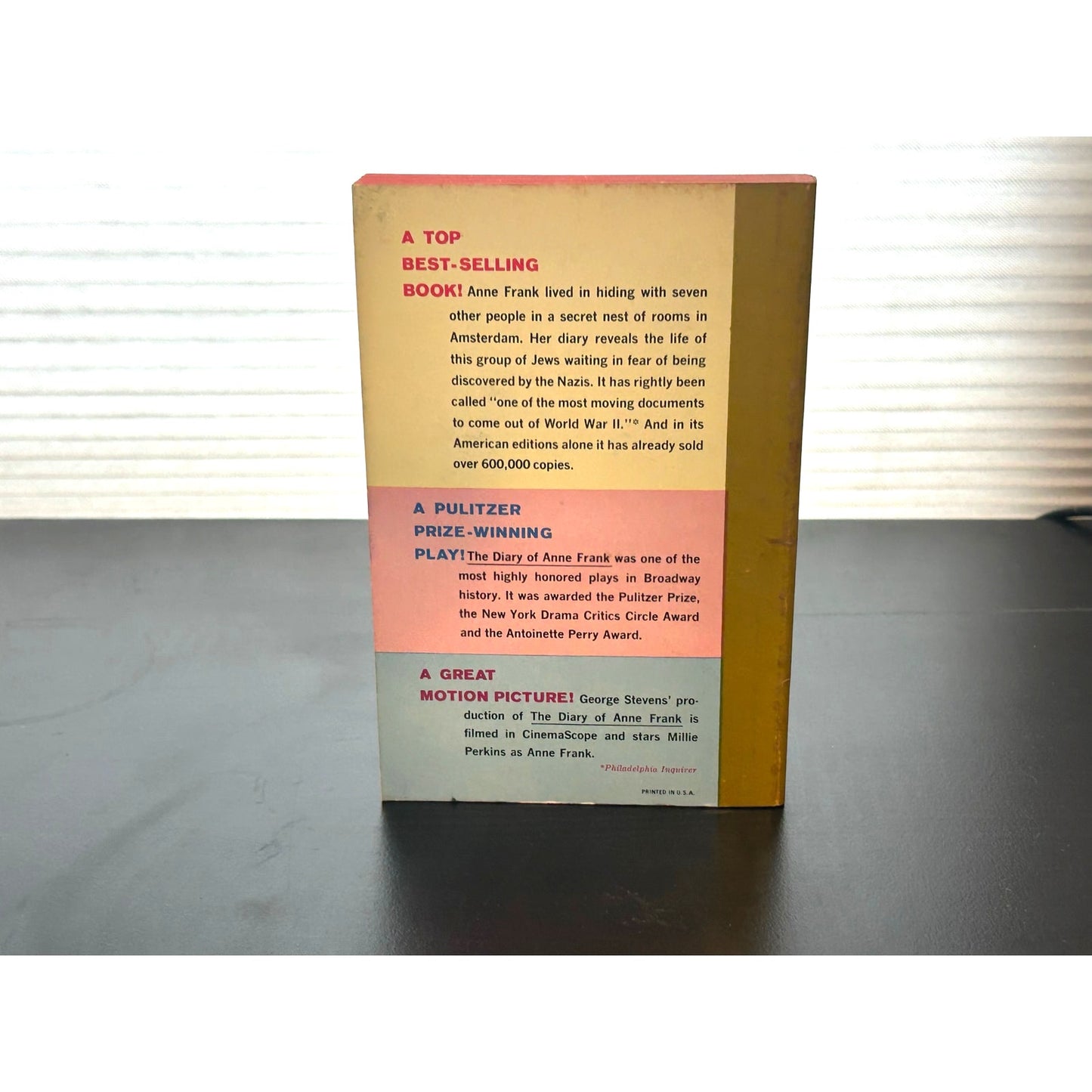 Anne Frank - The Diary of a Young Girl - Scholastic Books Edition