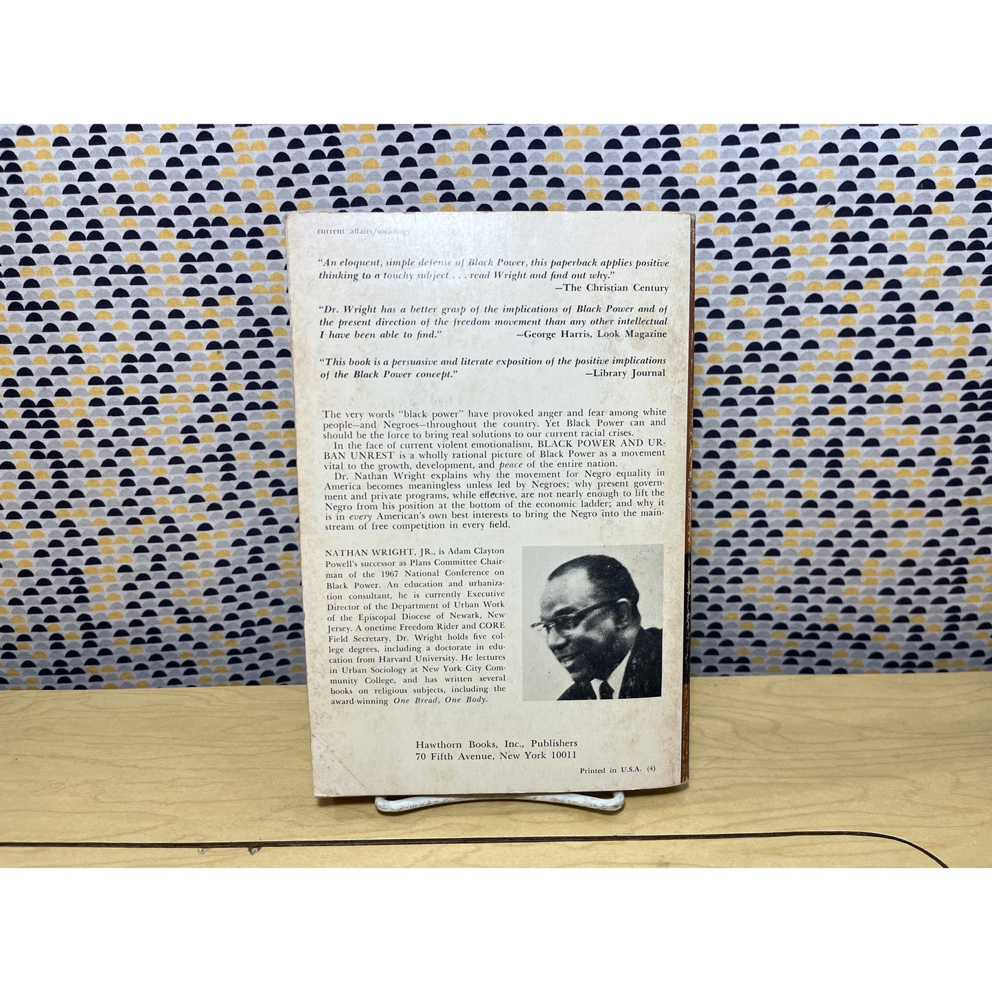Black Power and the Urban Unrest - Nathan Wright Jr. - Hawthorn Books - Paperback