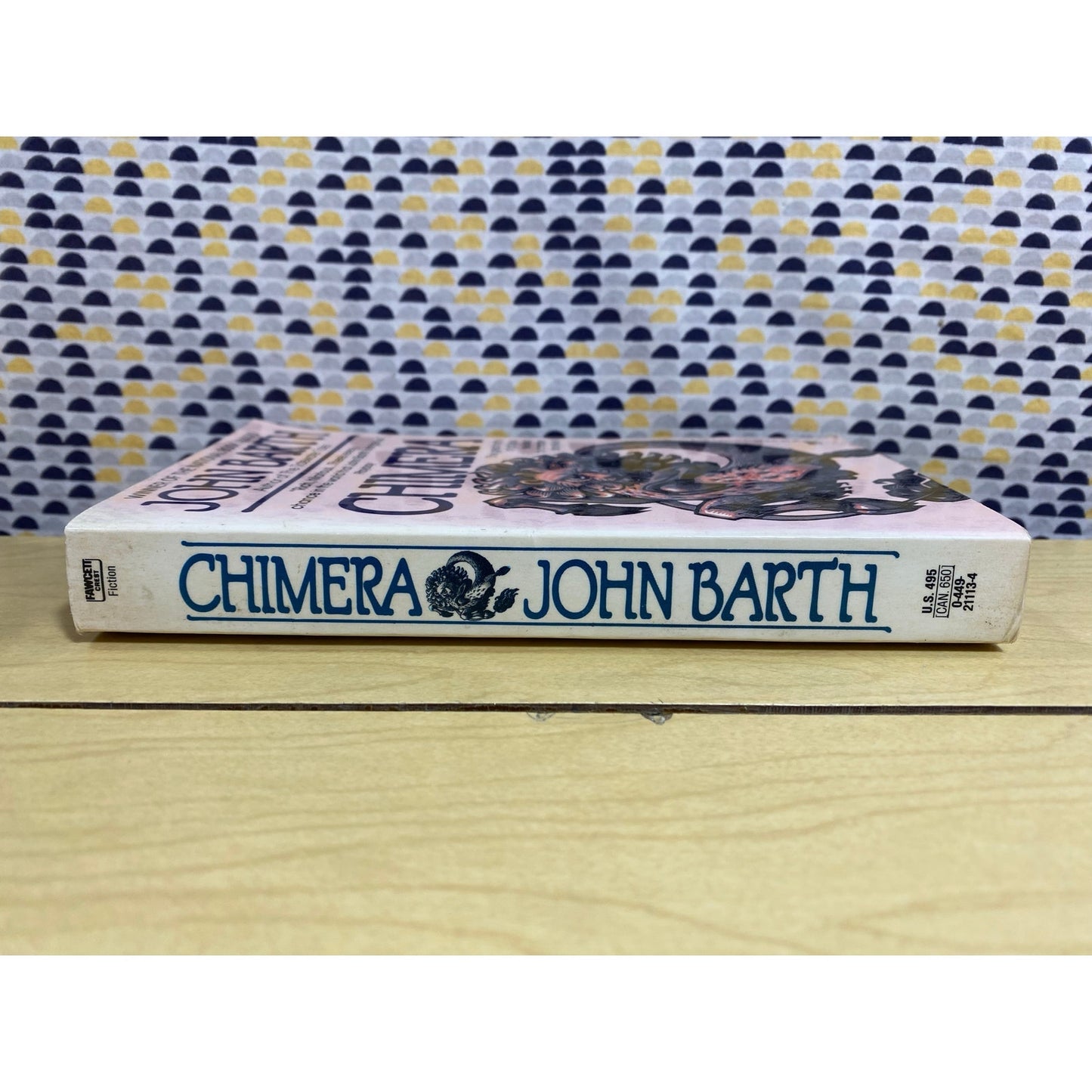 Chimera - John Barth - Vintage Paperback Book - Fawcett Crest Edition