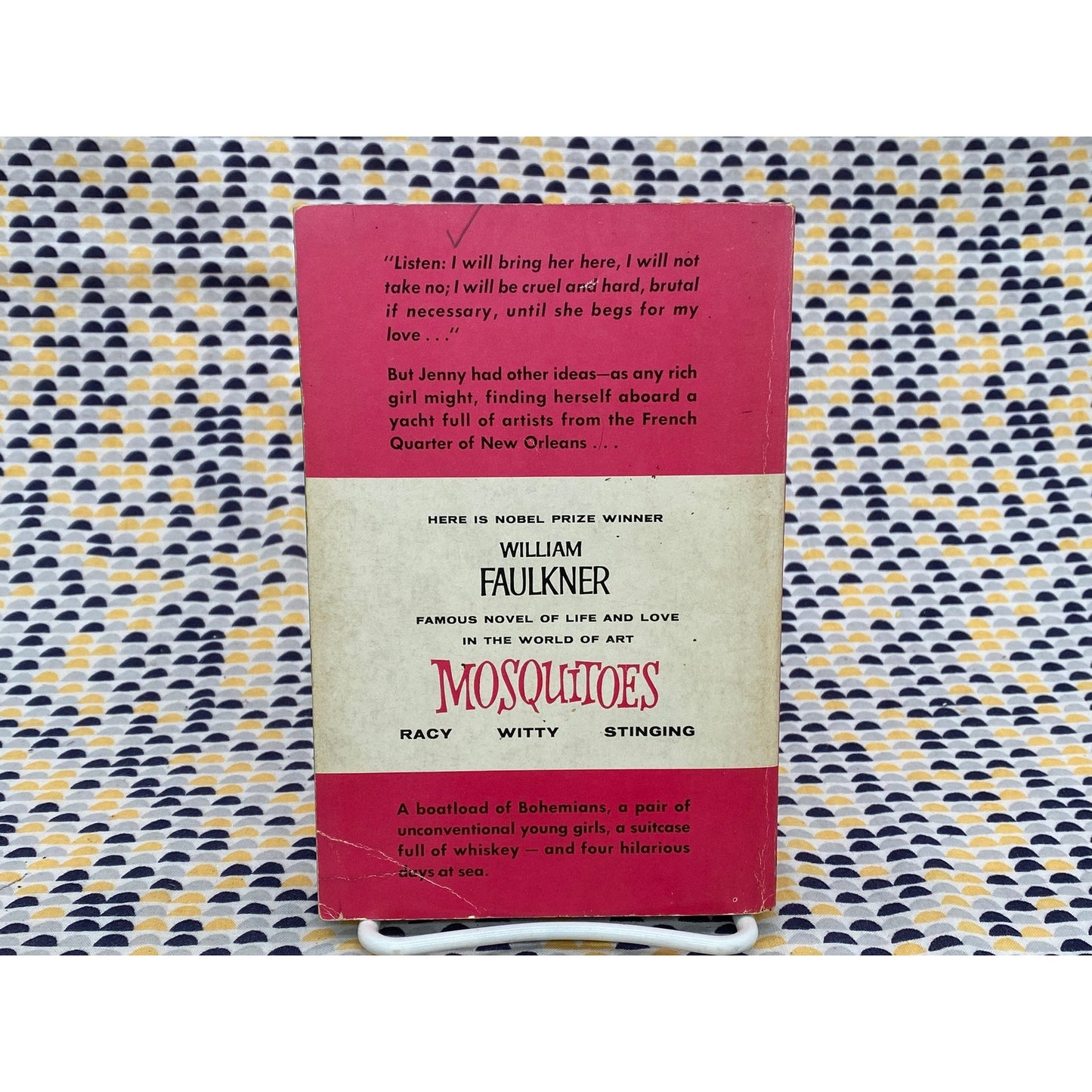 Mosquitoes - William Faulkner - Vintage Paperback Book - 35 cent Dell Edition