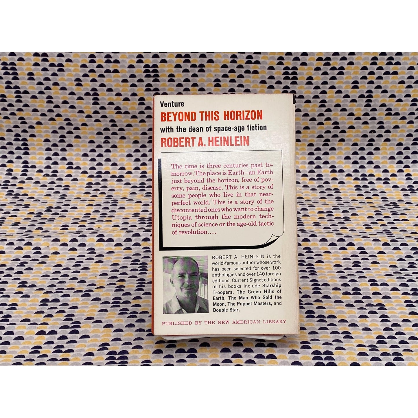 Beyond This Horizon - Robert A. Heinlein - Vintage Paperback - 60 cent Signet Books Edition