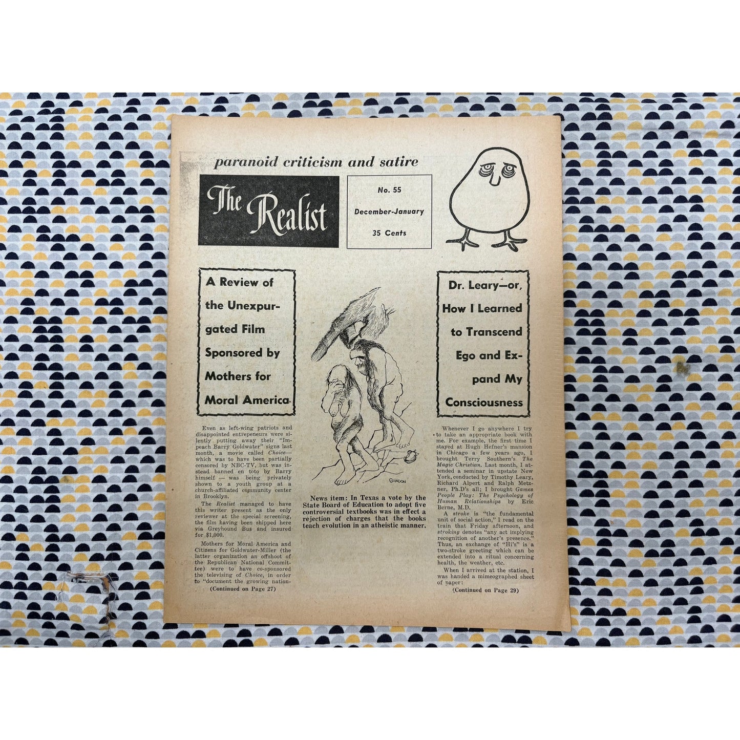 The Realist Magazine - Counterculture Newspaper - December 1964 - No. 55