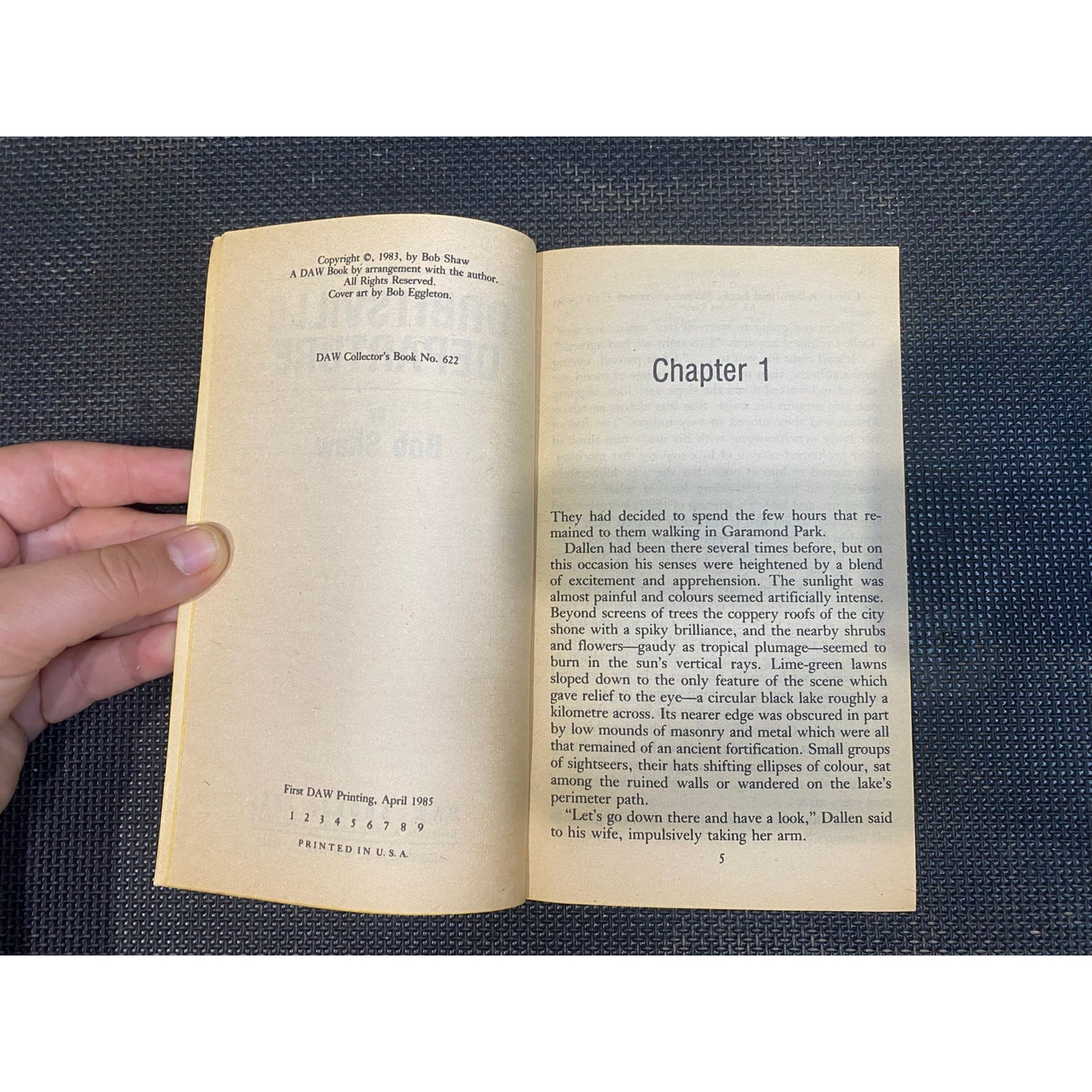 Orbitsville Departure - Bob Shaw - DAW Books Edition