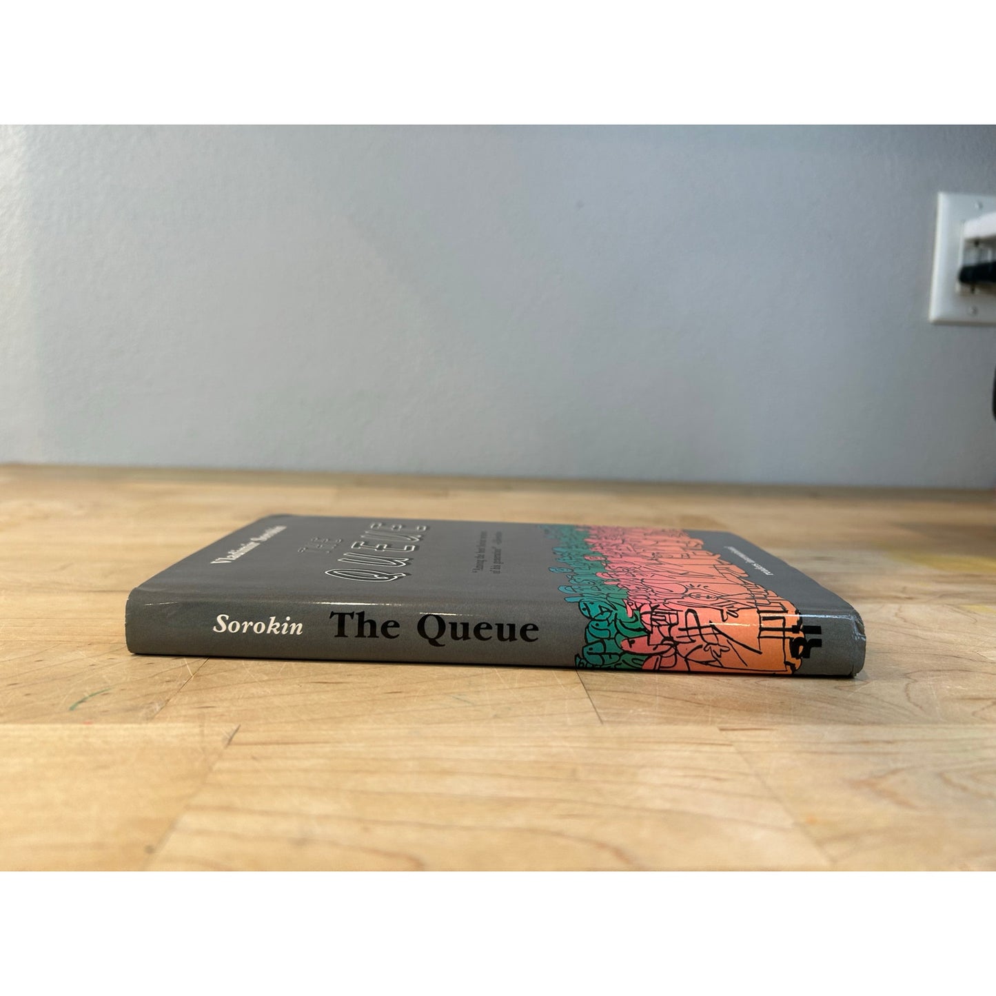 The Queue - Vladimir Sorokin - Vintage Hardcover Book - Readers International Edition
