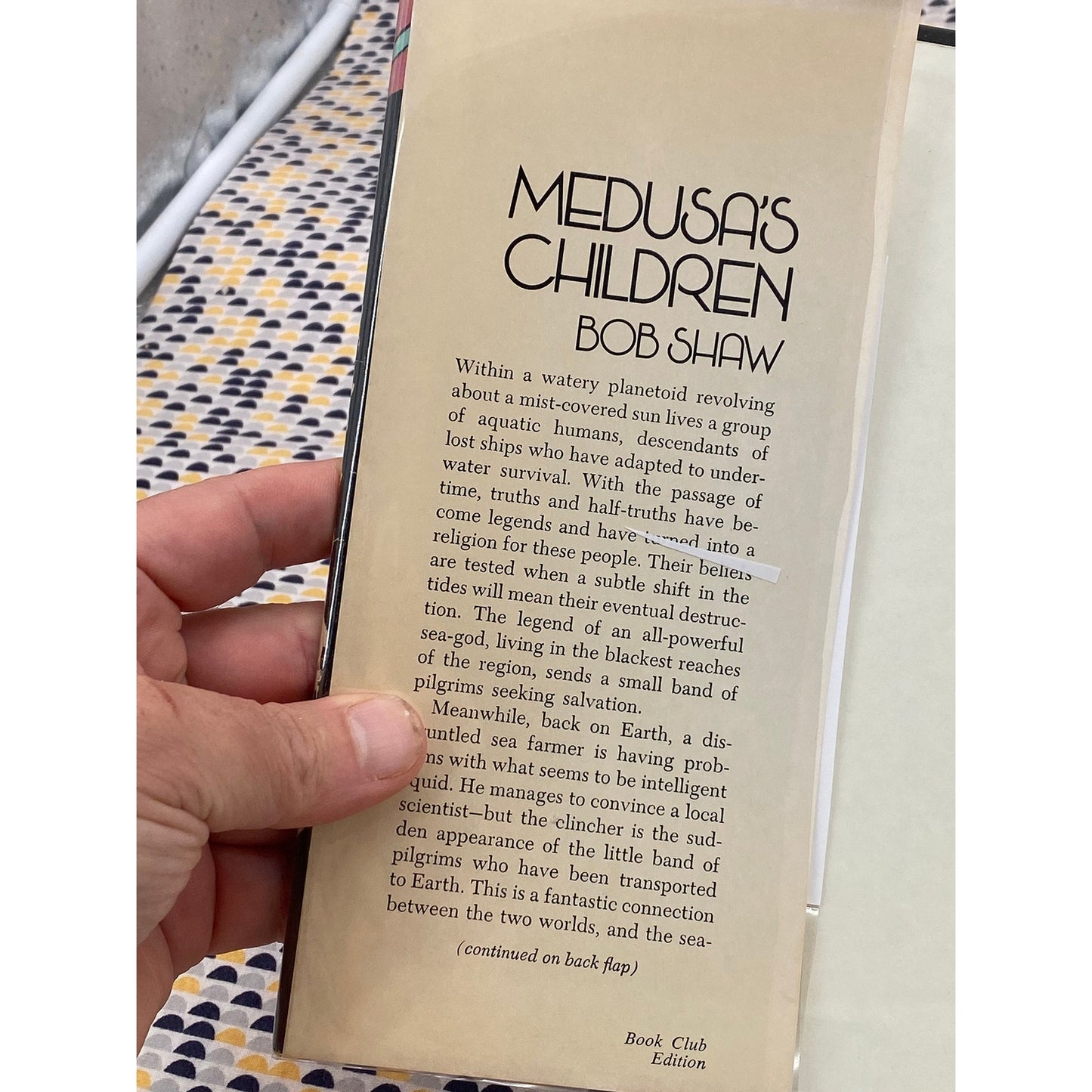 Medusa's Children - Bob Shaw - Doubleday Books - Club Edition