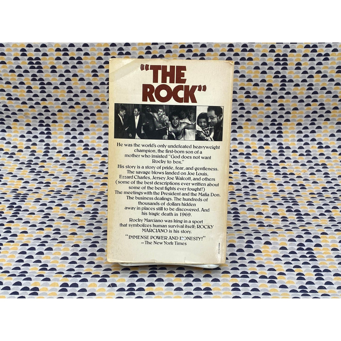 Rocky Marciano: Biography Of A First Son - Everett M. Skehan - Vintage Paperback Book - Pocket Edition