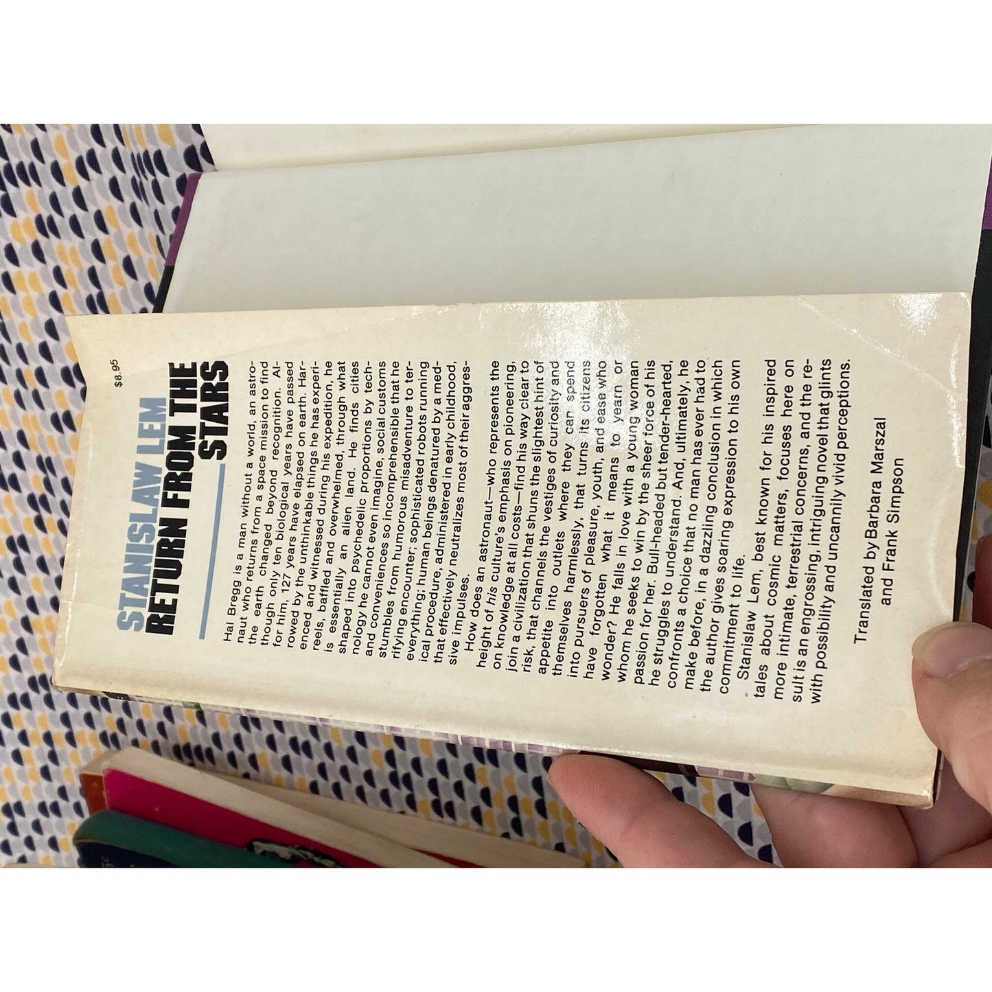 Return From the Stars - Stanislaw Lem - Hardcover - 1980 First Edition - HBJ