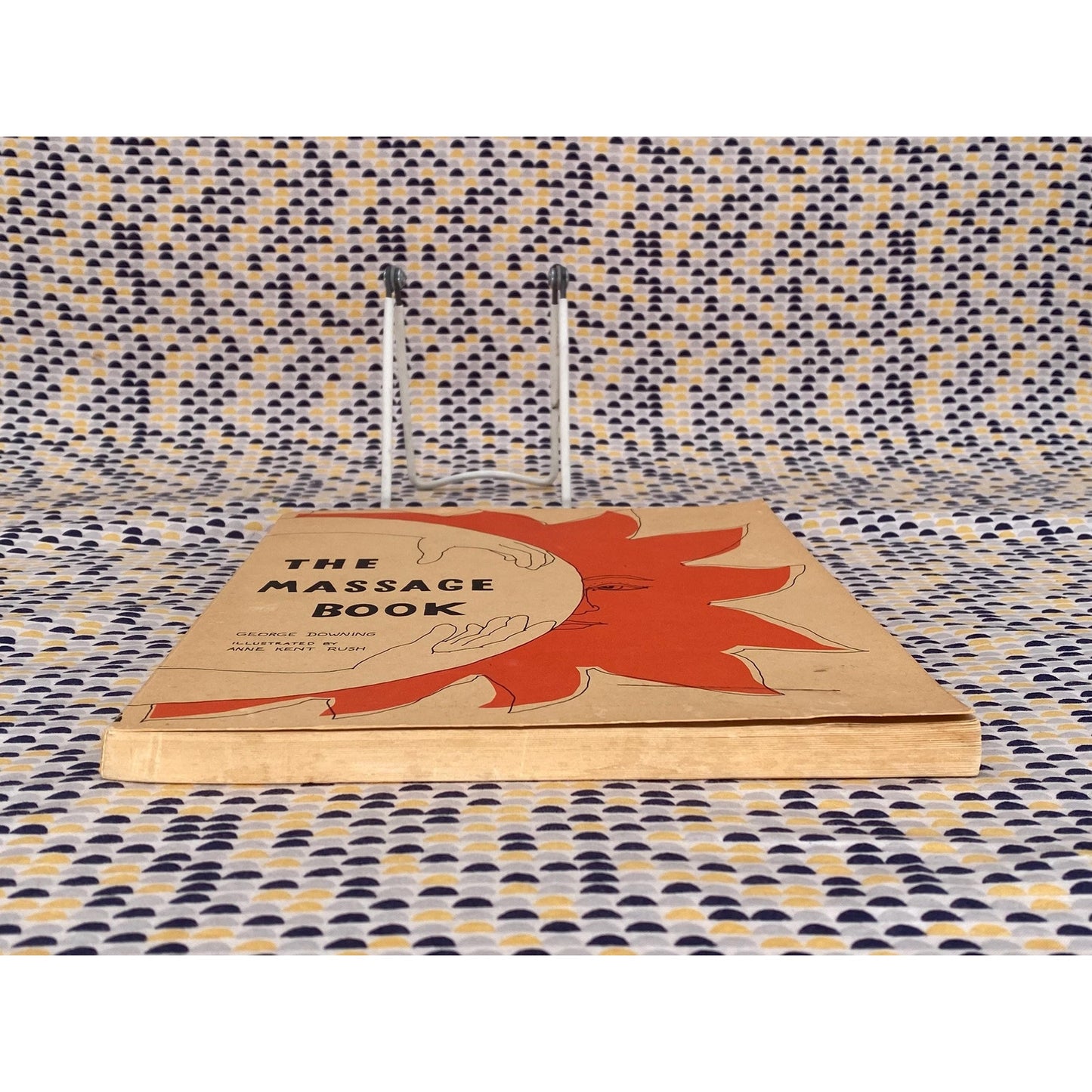 The Massage Book - George Downing - Vintage Paperback Book - Random House Edition