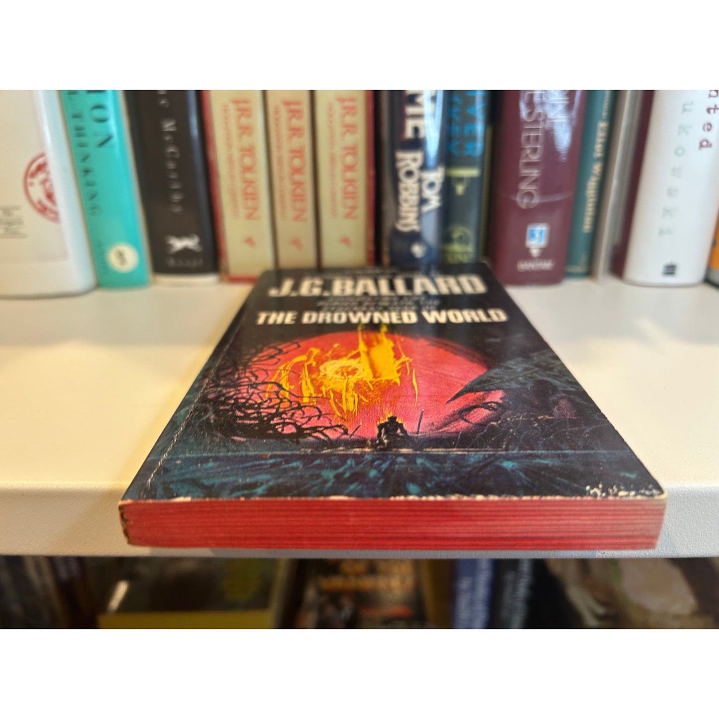 The Drowned World - J.G. Ballard - Vintage Paperback Book - 50 cent Berkley Edition