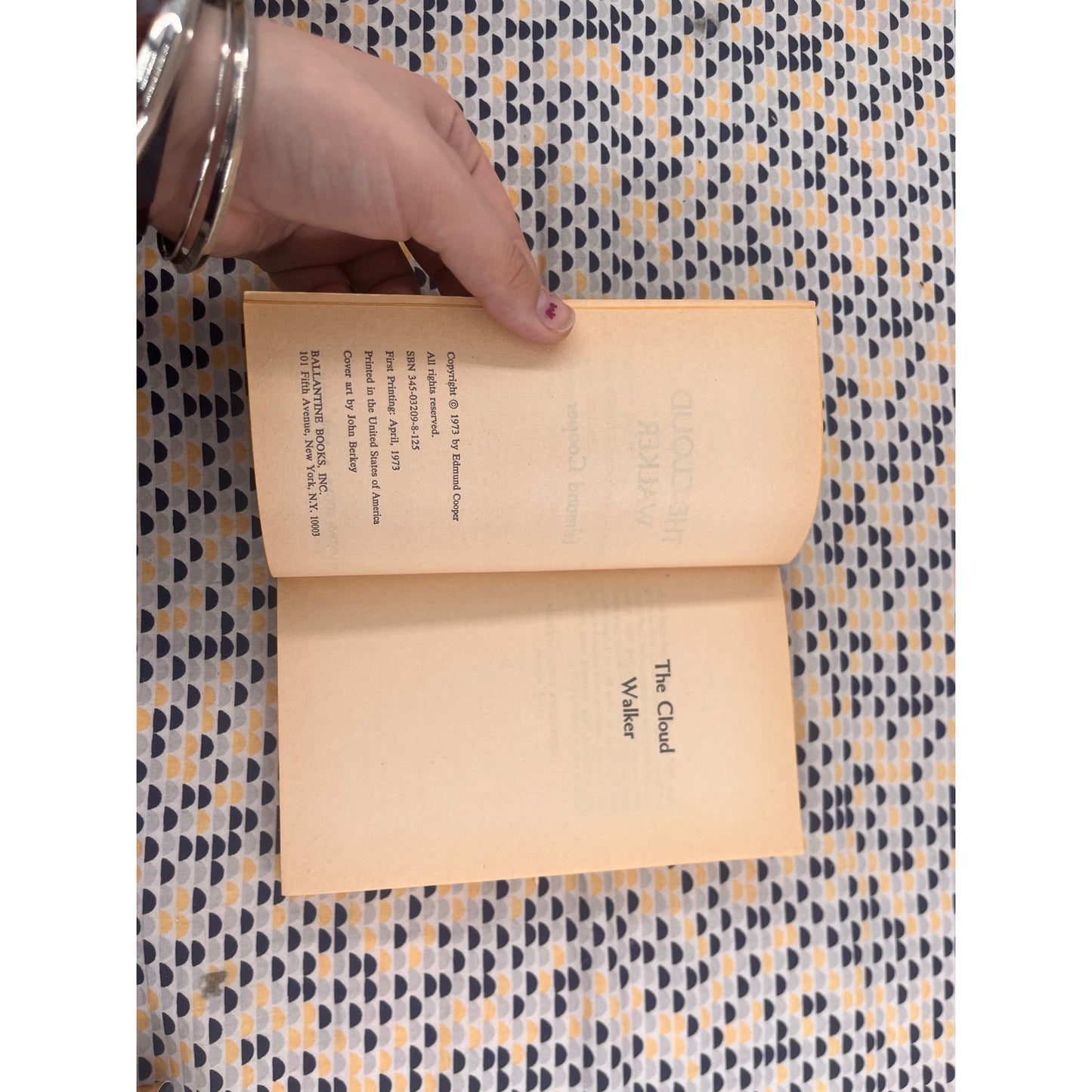 The Cloud Walker - Edmund Cooper - Ballentine Books - Paperback
