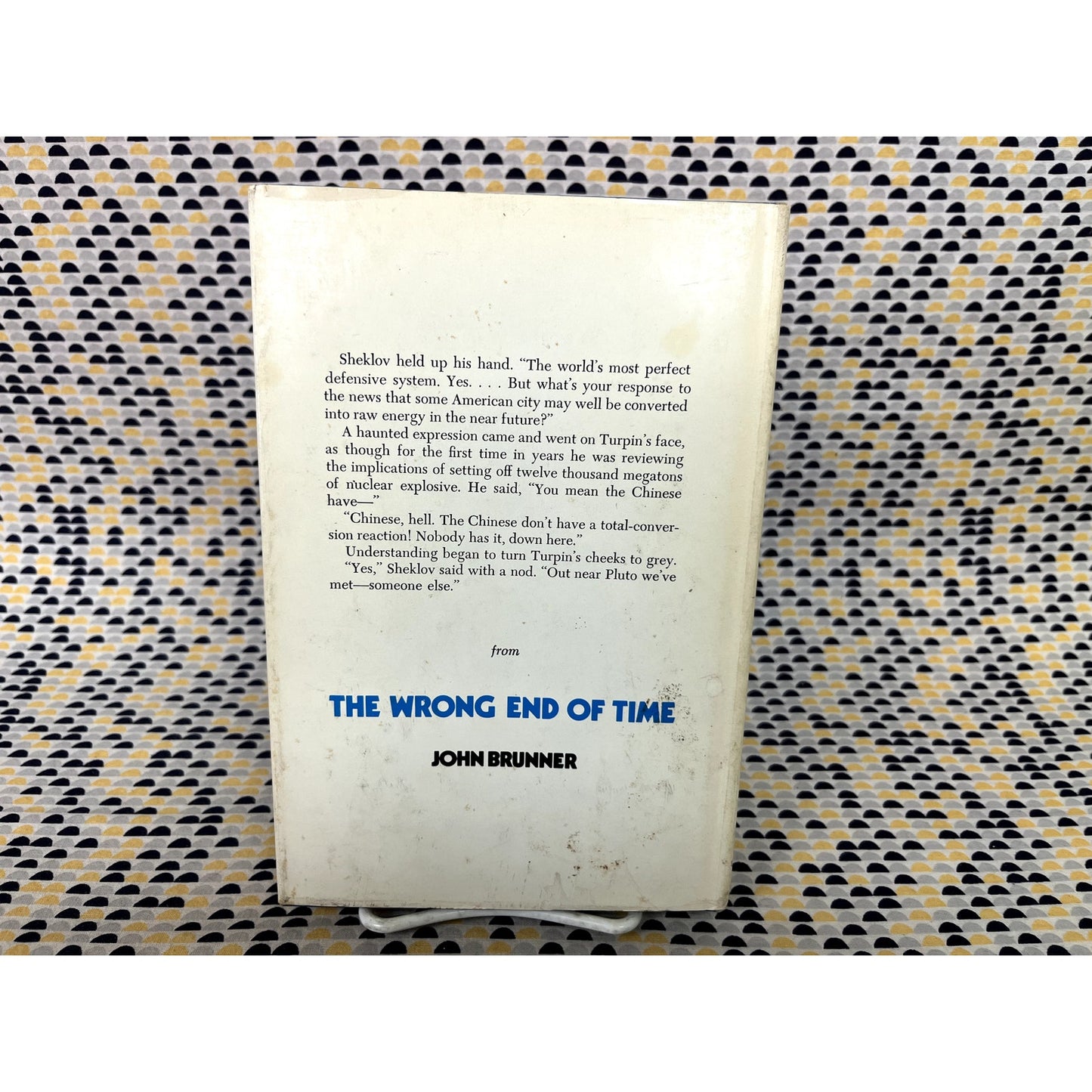 The Wrong End Of Time - John Brunner - Doubleday - Hardcover