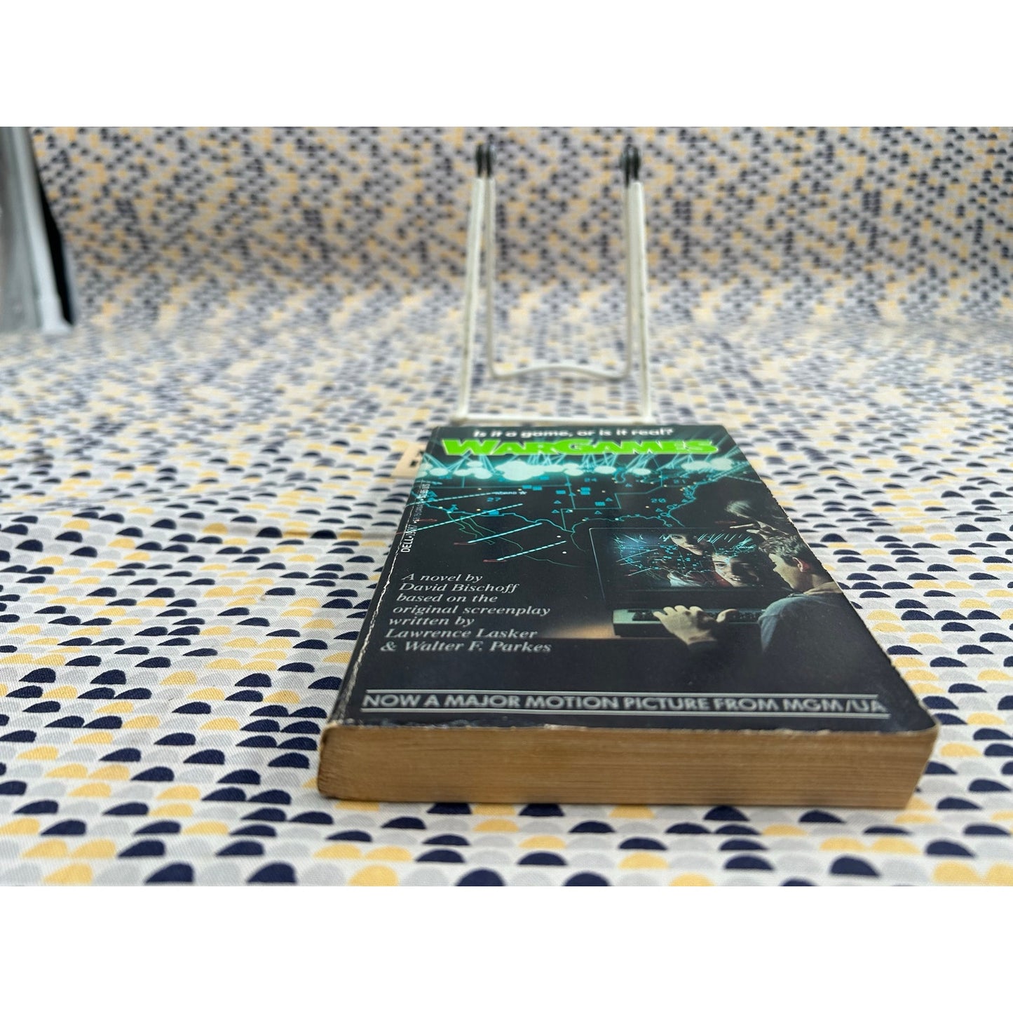 Wargames - David Bischoff - Movie Tie In Edition - Vintage Paperback Book - Dell Edition