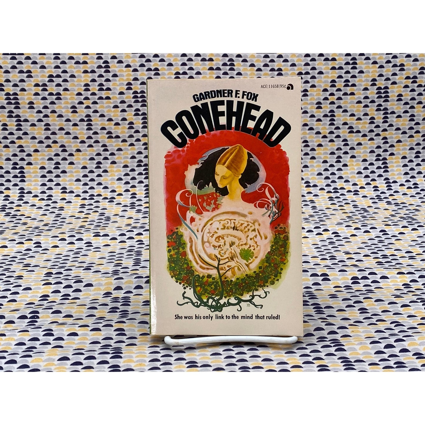 Conehead - Gardner F. Fox - Vintage Paperback Book - Ace Edition