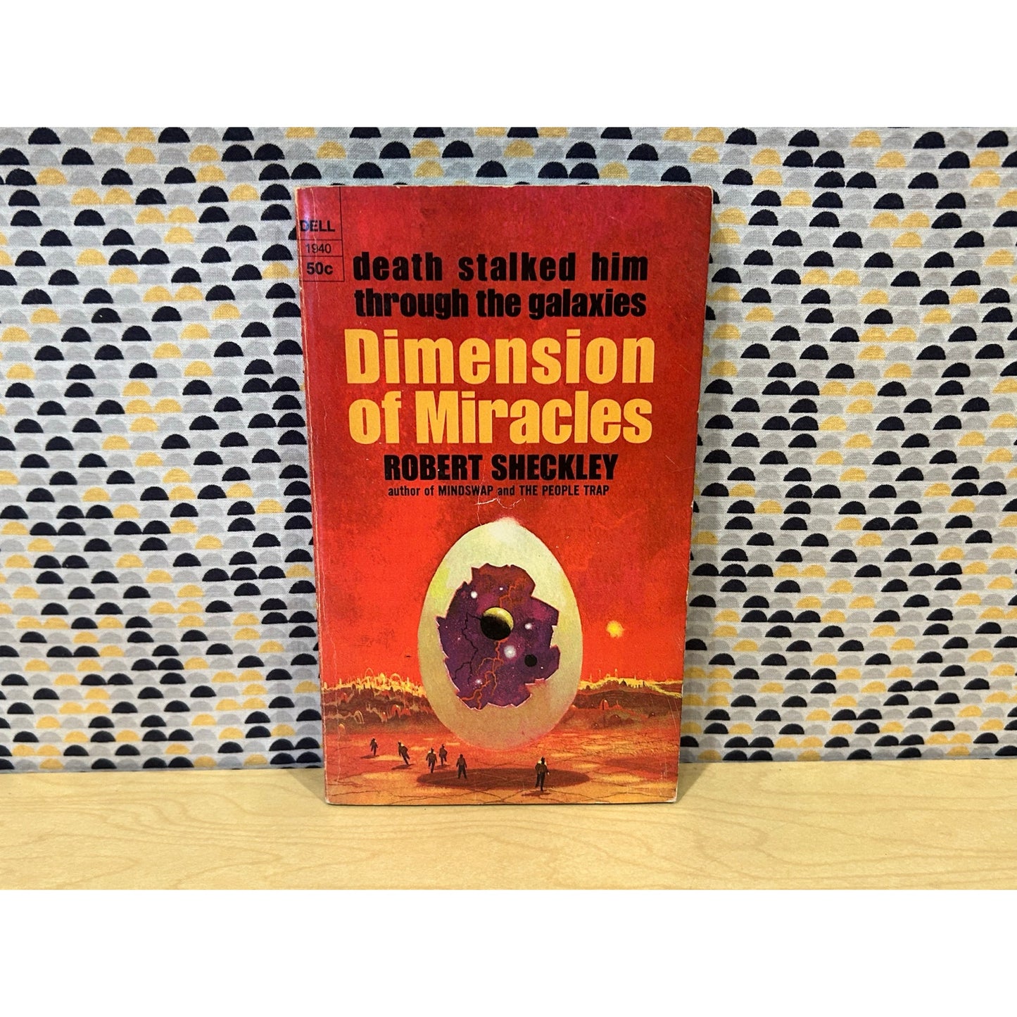 Dimension Of Miracles - Robert Scheckley - Vintage Paperback Book - Dell Edition