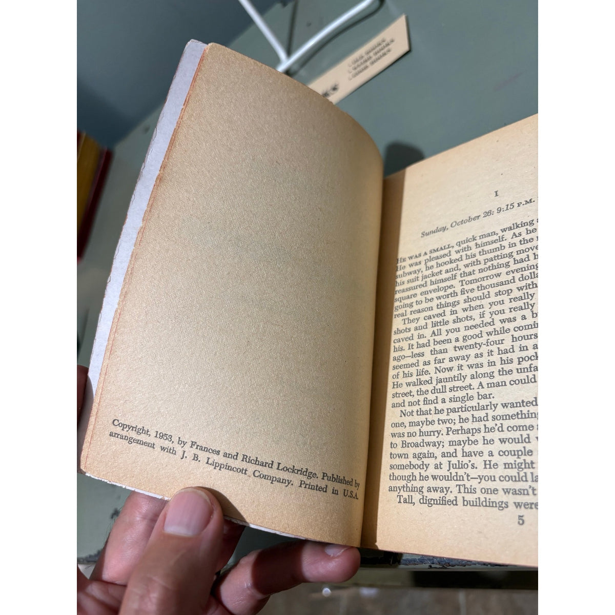 Death has a Small Voice - Frances and Richard Lockridge - Avon 583 - Vintage Paperbacks
