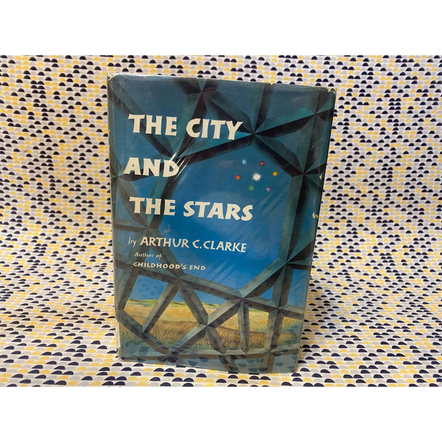 The City and the Stars - Arthur C. Clarke - Hardcover - EX LIBRARY - Club