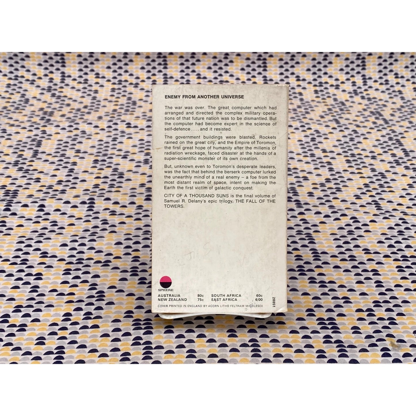 City of a Thousand Suns - Samuel R. Delany - Sphere UK Edition