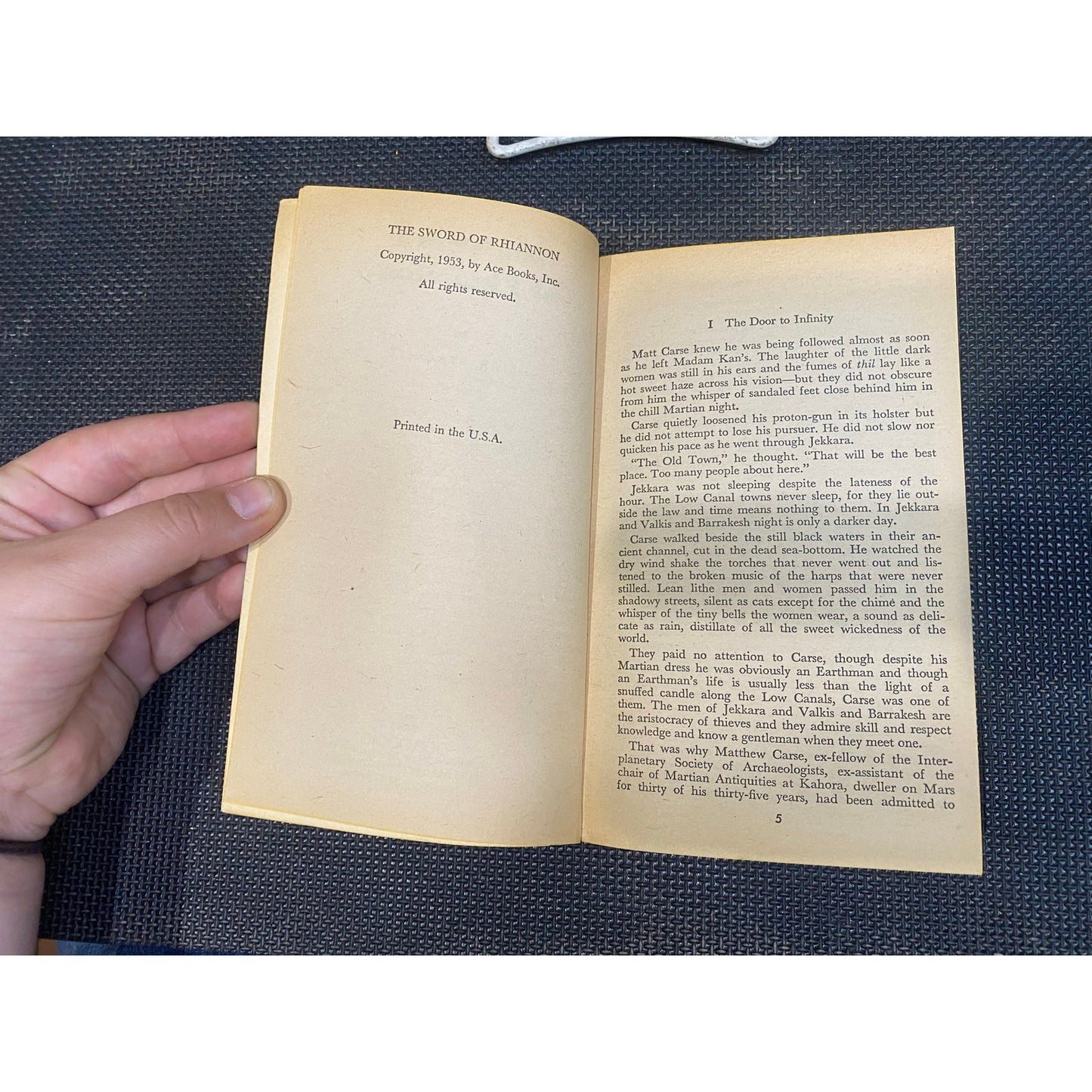 The Sword of Rhiannon - Leigh Brackett - Ace - Paperback