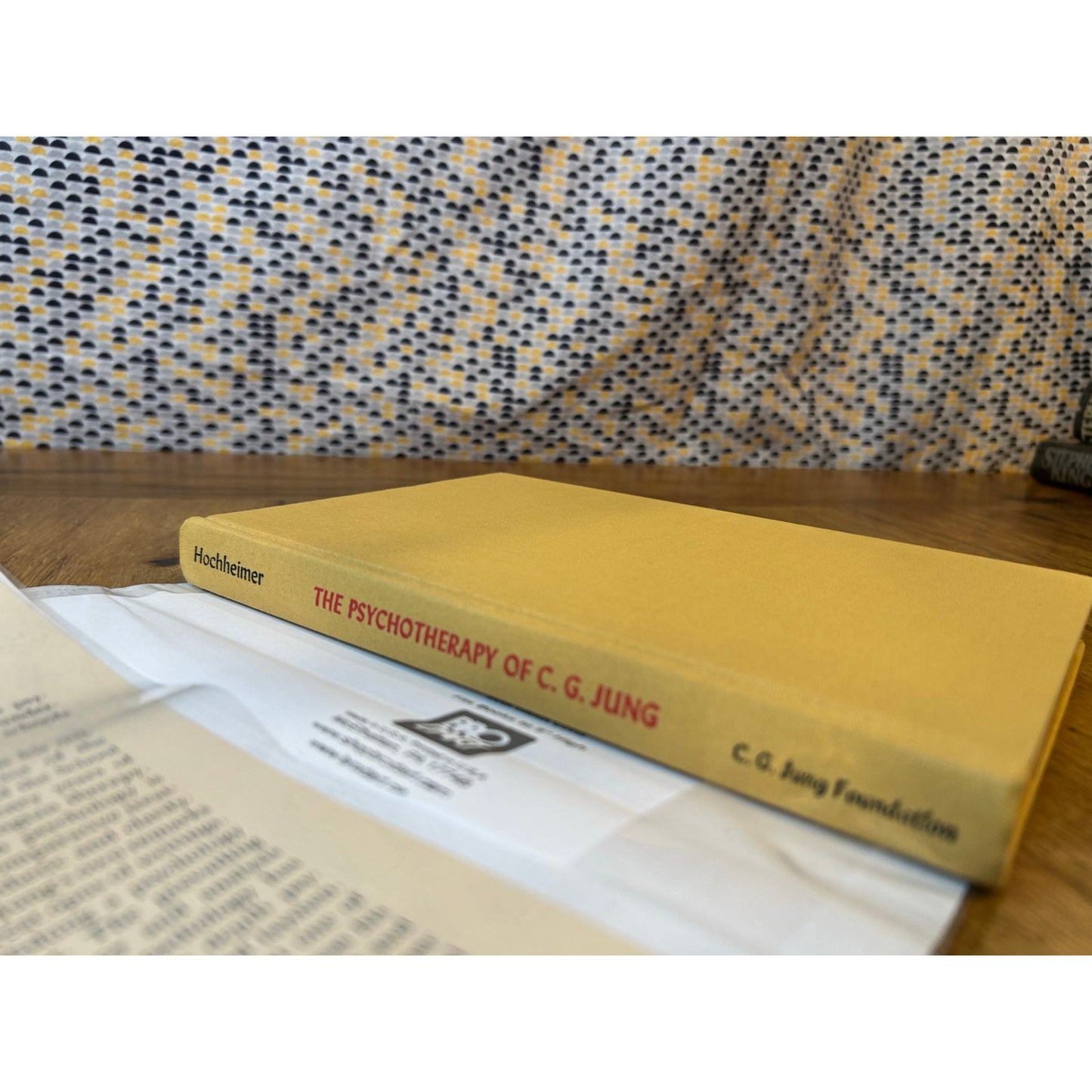 The Psychotherapy of CG Jung - Wolfgang Hochheiner - Putnam / Jung Foundation - Hardcover