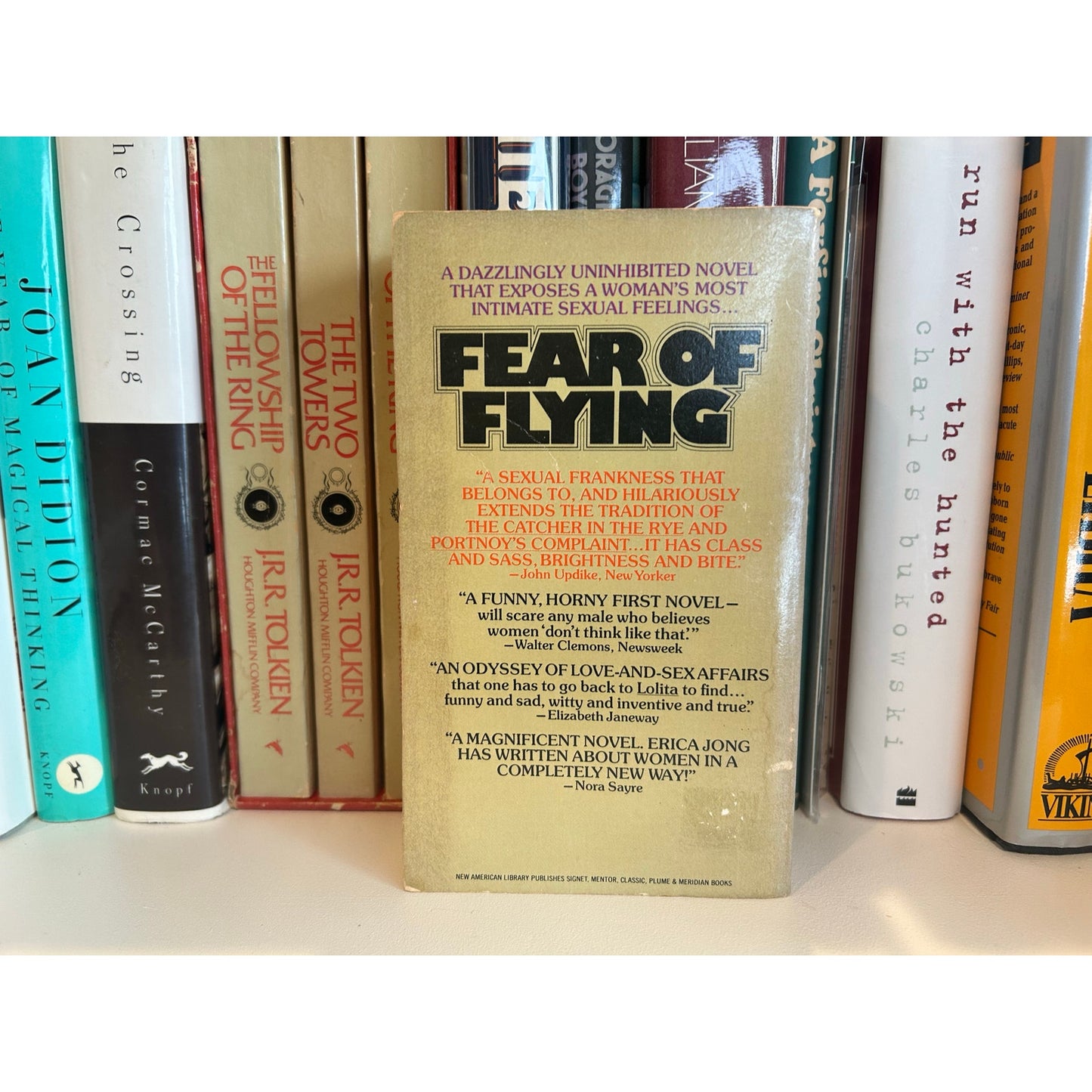 Fear of Flying - Erica Jong - Vintage Paperback Book - Signet Books
