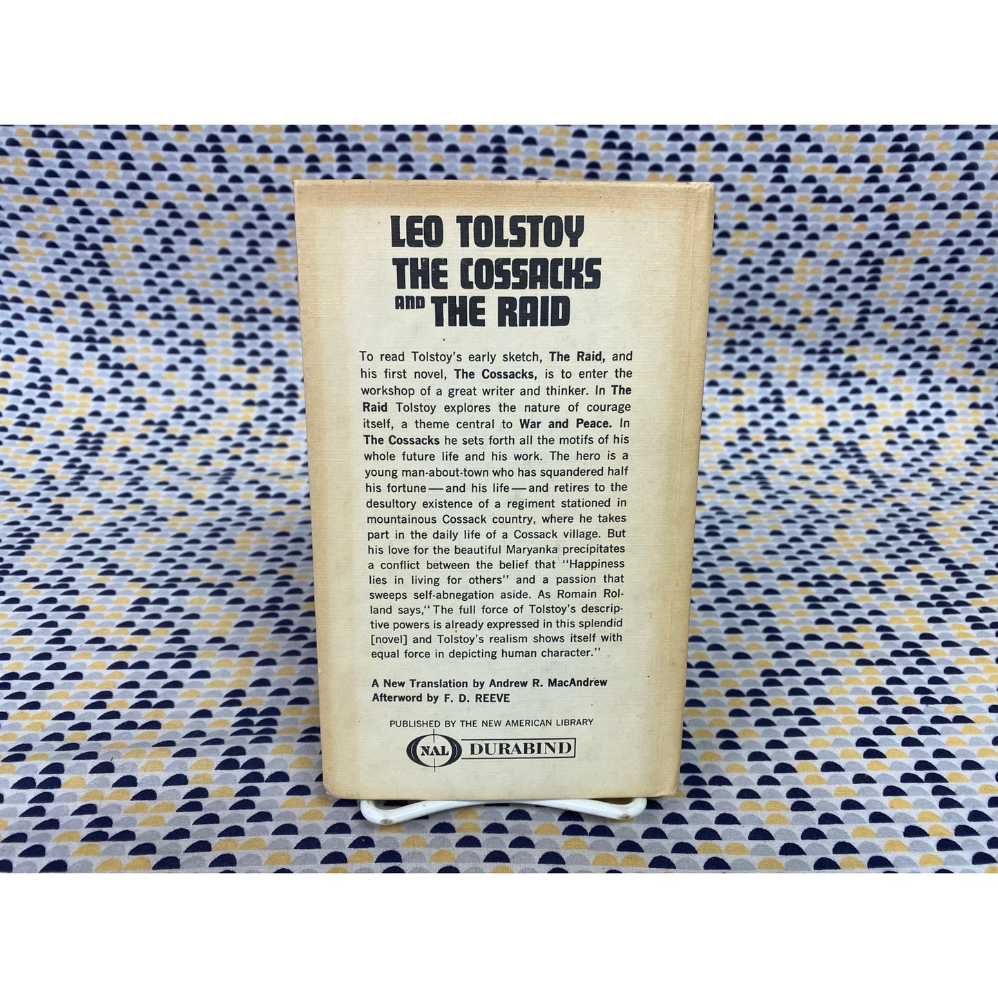 Leo Tolstoy - The Cossacks and The Raid - Vintage Hardcover Book - Durabind