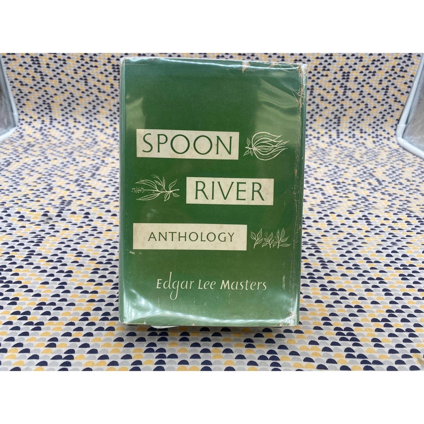 Spoon River Anthology - Edgar Lee Masters -Vintage Hardcover - Macmillan Edition