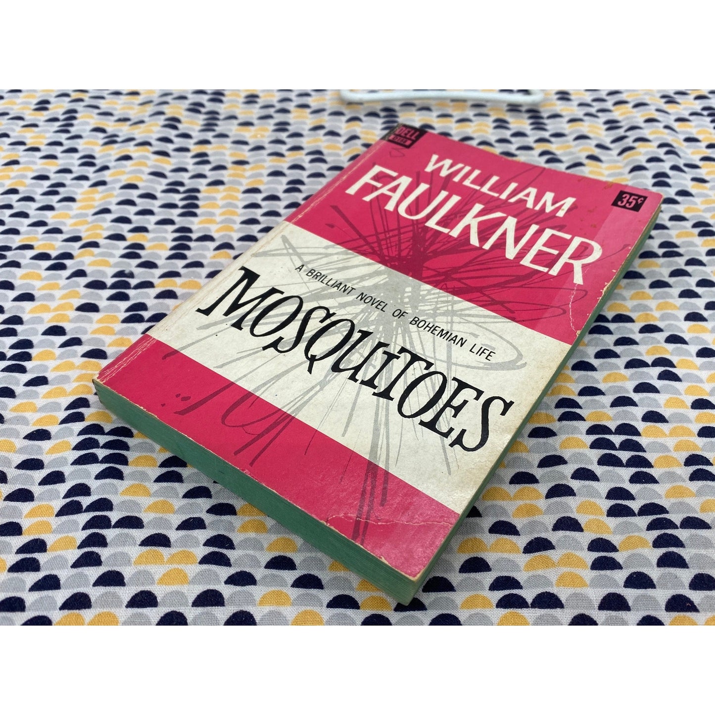 Mosquitoes - William Faulkner - Vintage Paperback Book - 35 cent Dell Edition