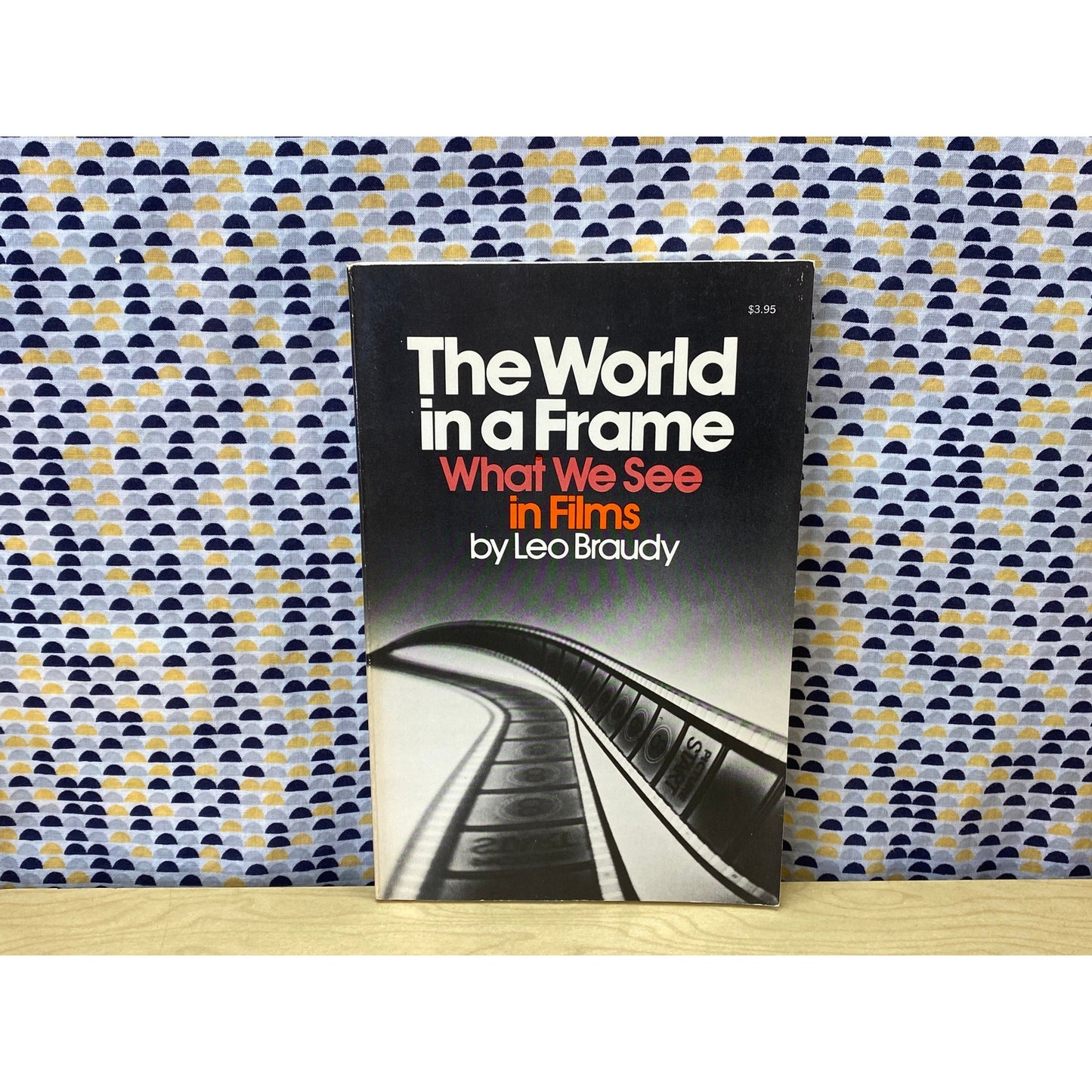 The World in a Frame - What We See in Films - Leo Brundy - Vintage Paperback Book - 1977 Anchor Edition