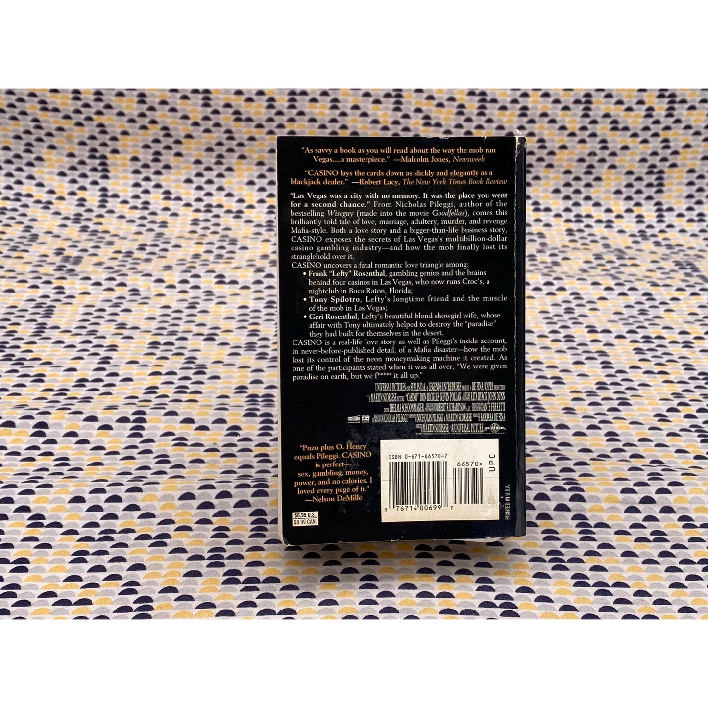 Casino - Nicholas Pileggi - Movie Tie In - Scorsese - Pocket Edition