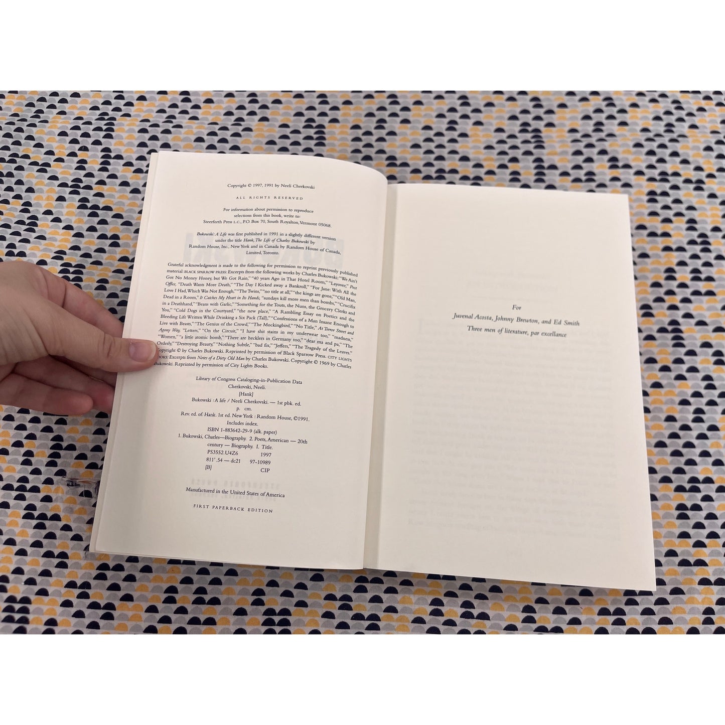 Bukowski, A Life - Neeli Cherkovski - Steerforth Press - Paperback