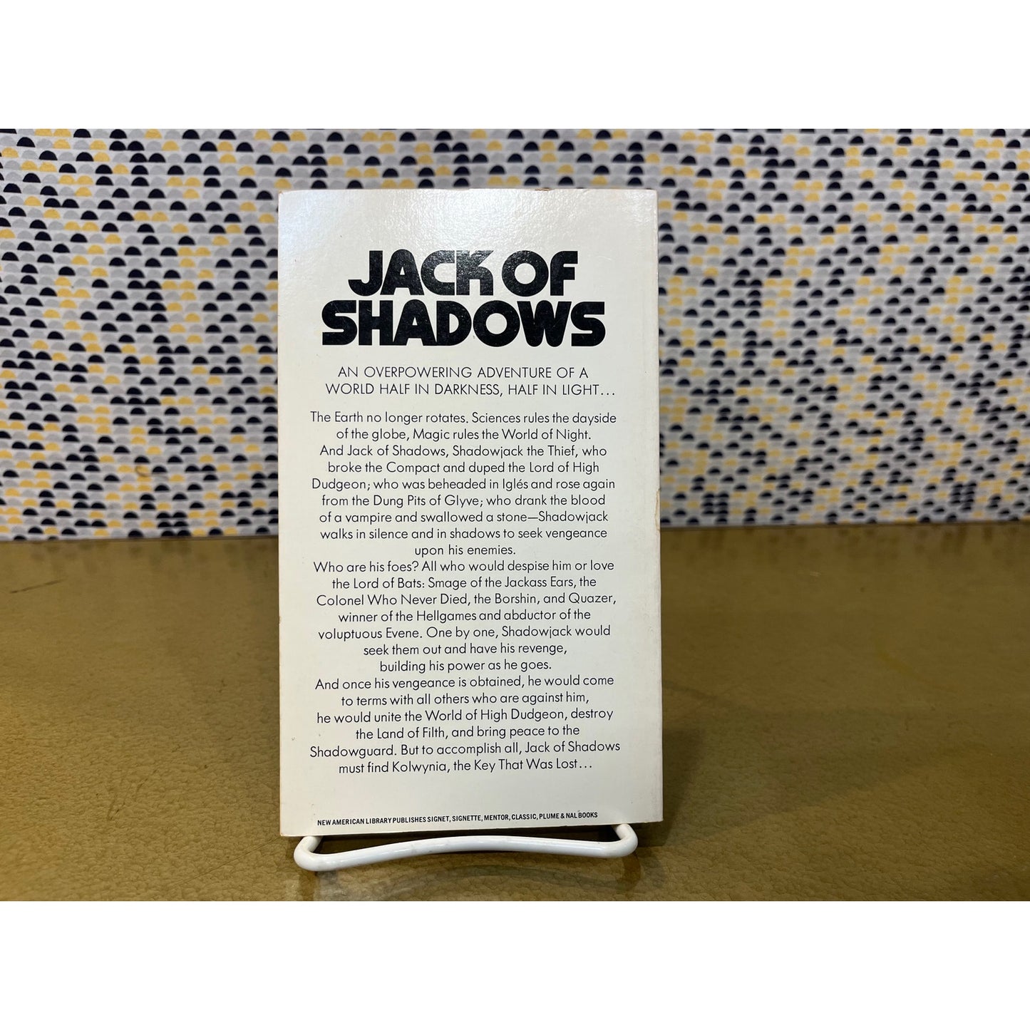 Jack of Shadows - Roger Zelazny - Signet - Paperback