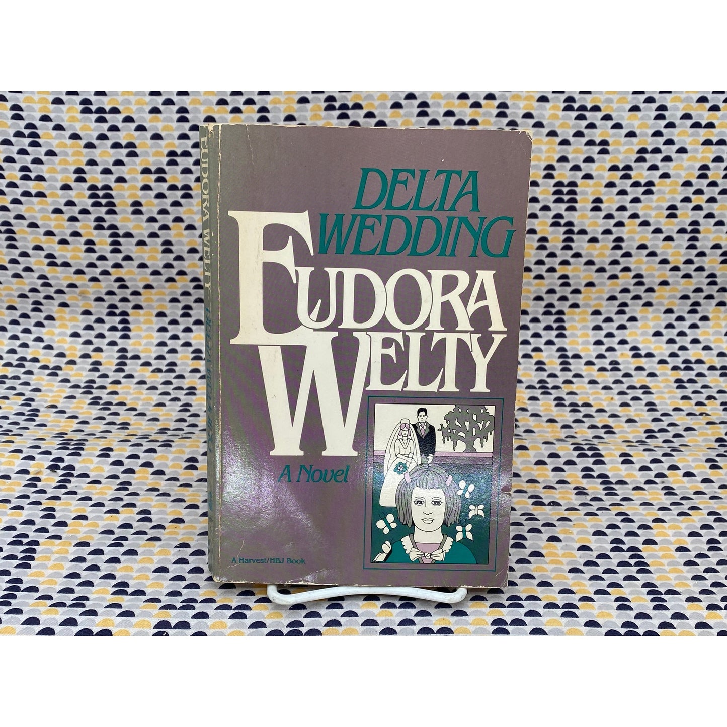 Delta Wedding - Eudora Welty - Vintage Paperback Book - Harvest Edition