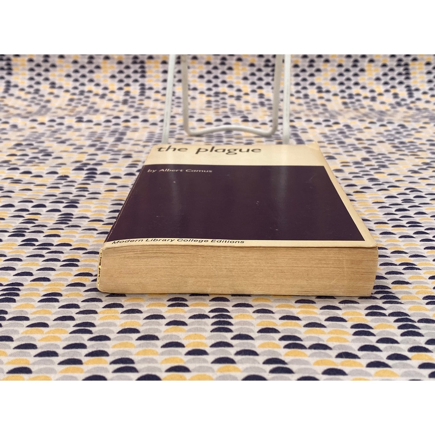 The Plague - Albert Camus - Vintage Paperback Book - Modern Library Edition