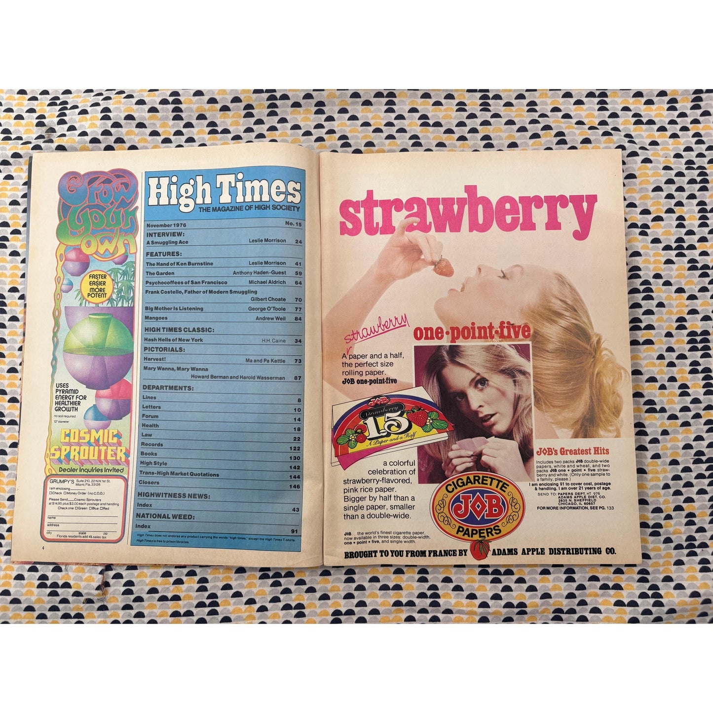 High Times Magazine - Vintage Drug Culture - November 1976