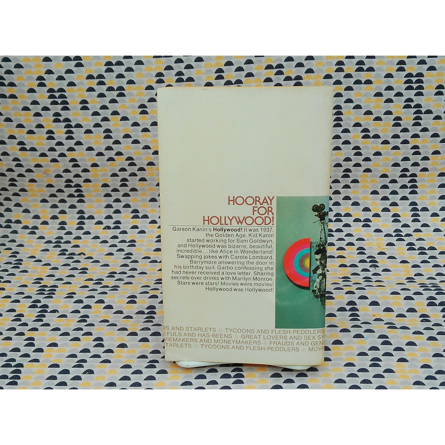 Hollywood - Garson Kanin - Vintage Paperback Book - Bantam Edition