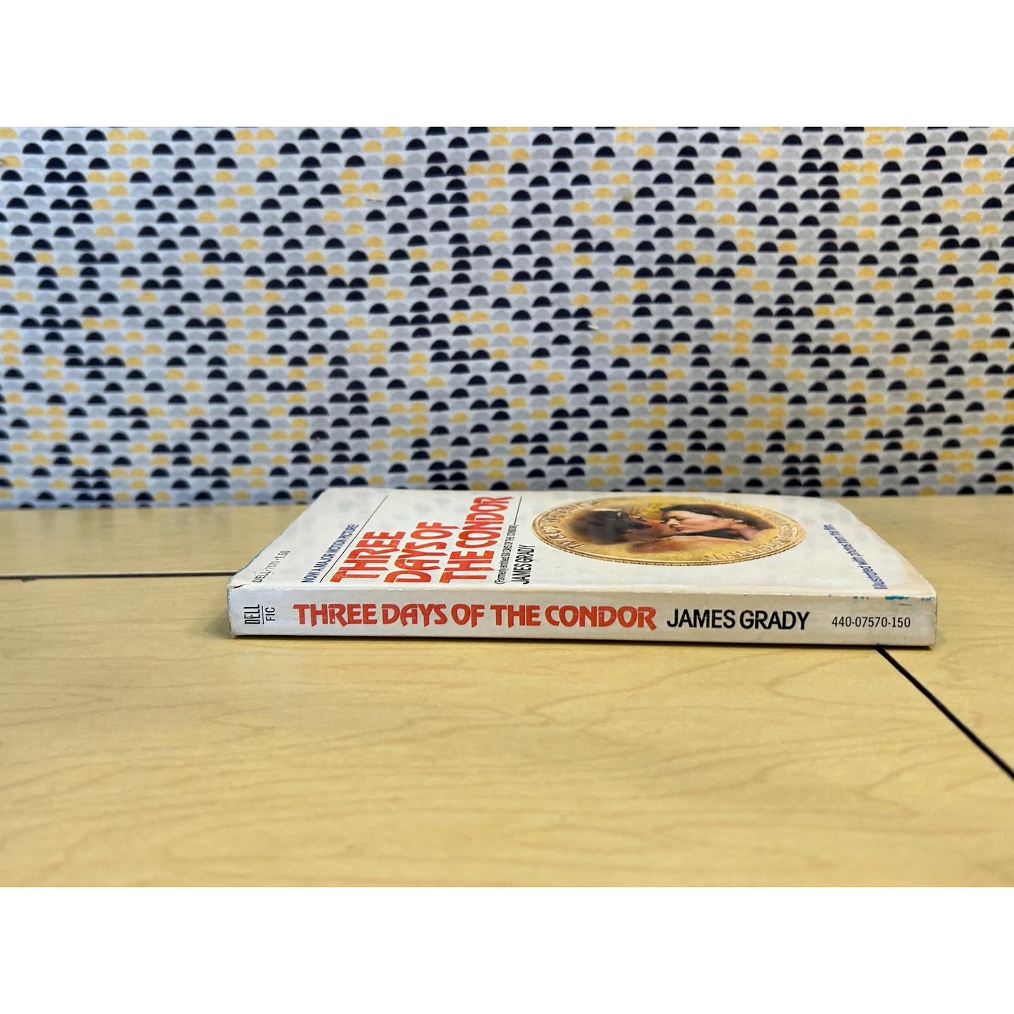 Three Days of the Condor - James Grady - Movie Tie In Edition - Vintage Paperback Book - Dell Edition