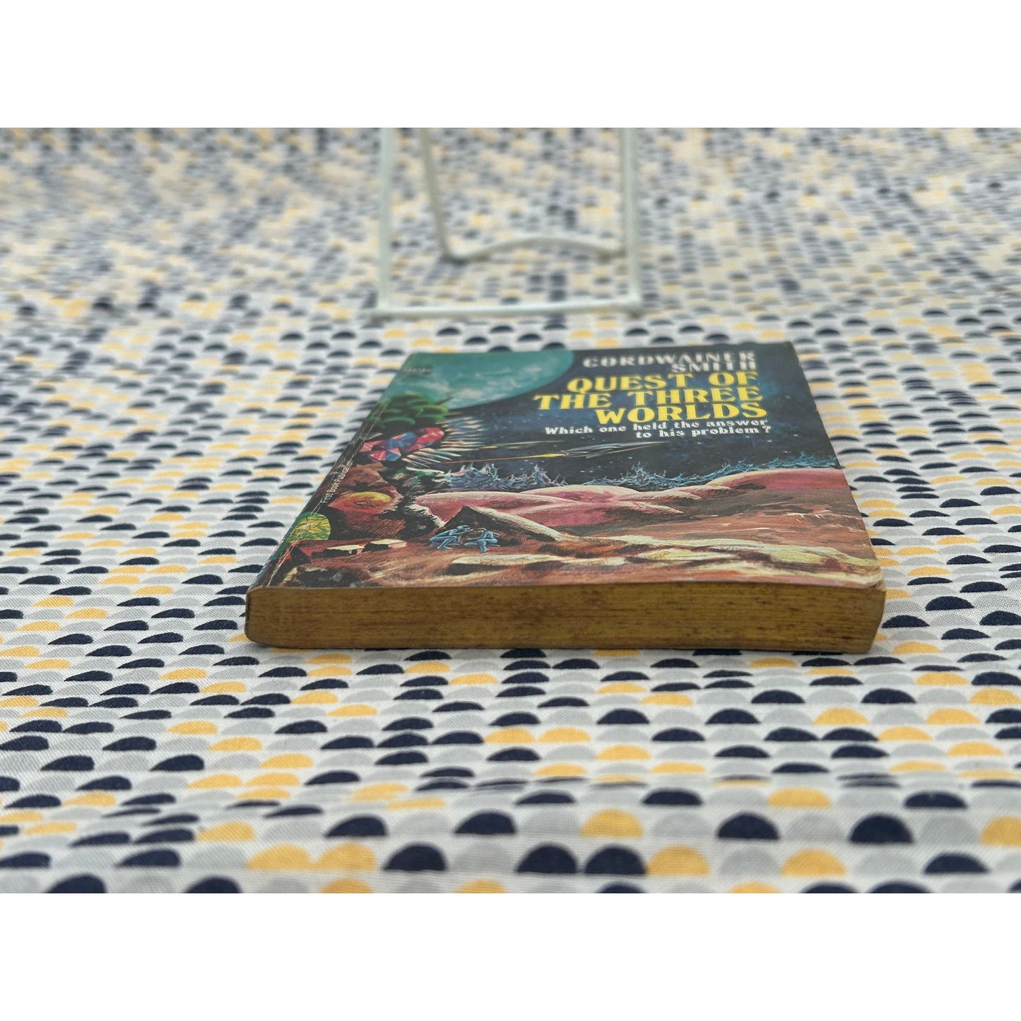 Quest of Three Worlds - Cordwainer Smith - Gray Morrow Cover Art - Ace Science F