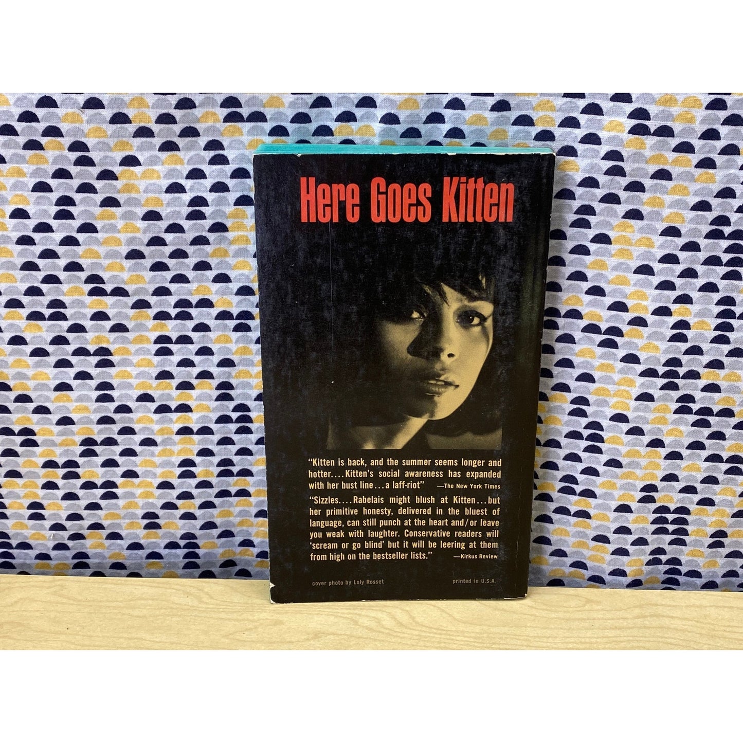 Here Goes Kitten - Robert Gover - Vintage Paperback Book - 75 cent Dell Edition